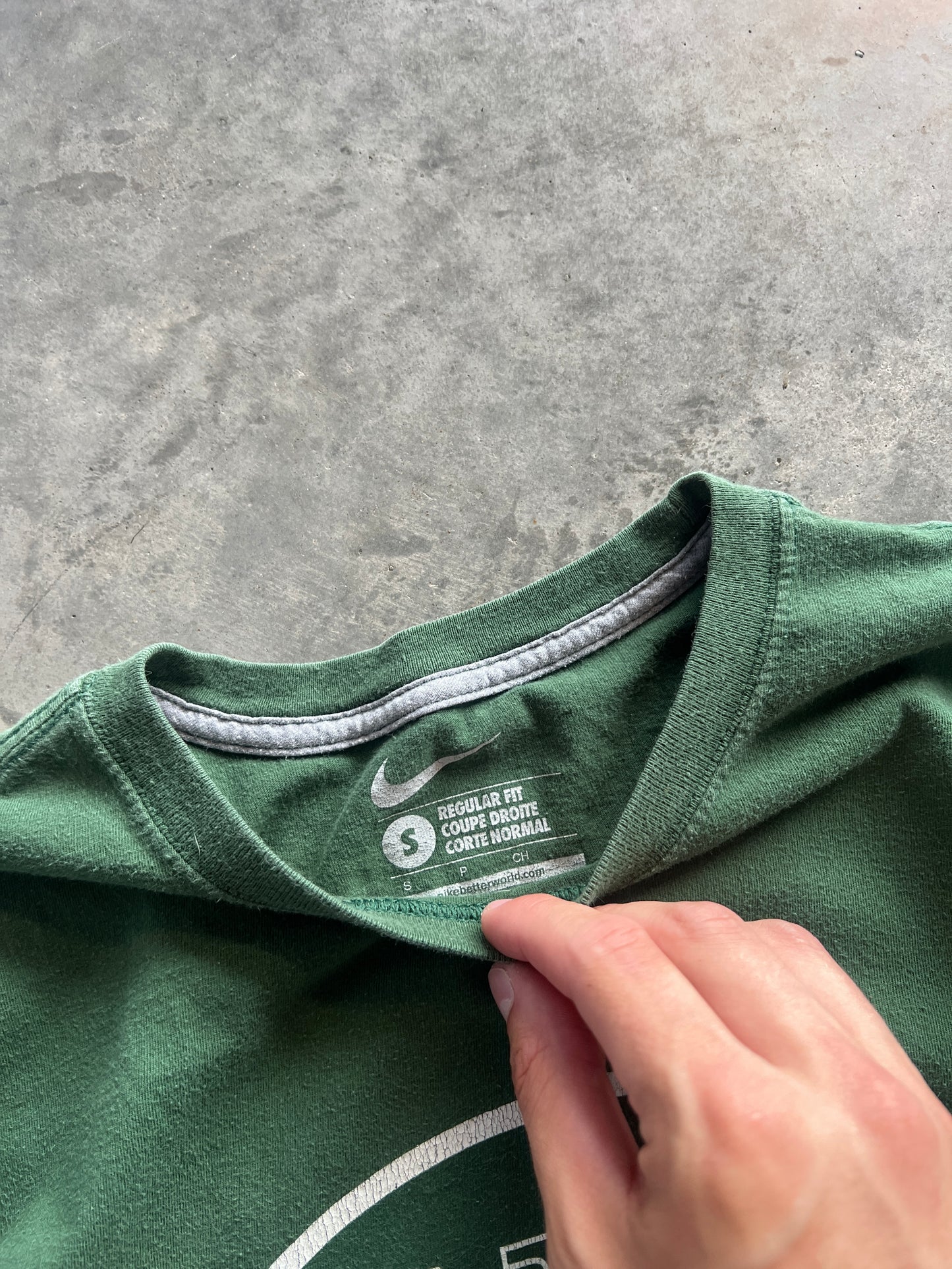 Vintage Green New York Jets Shirt - S