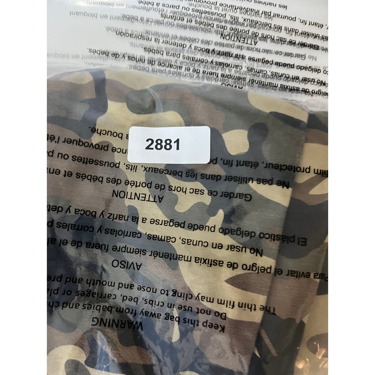 Vintage Y2K Camo Cargo Pants - 32
