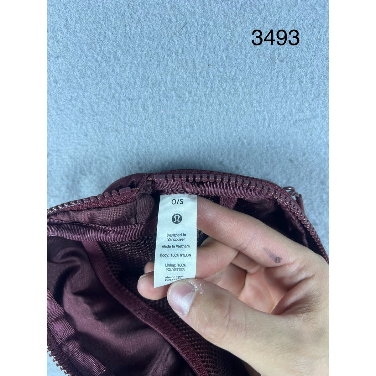 Lululemon Everywhere Belt Bag Red Merlot