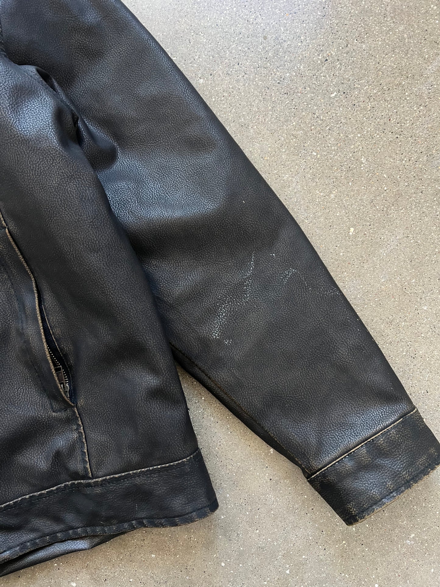 Vintage Black Arizona Leather Jacket - M