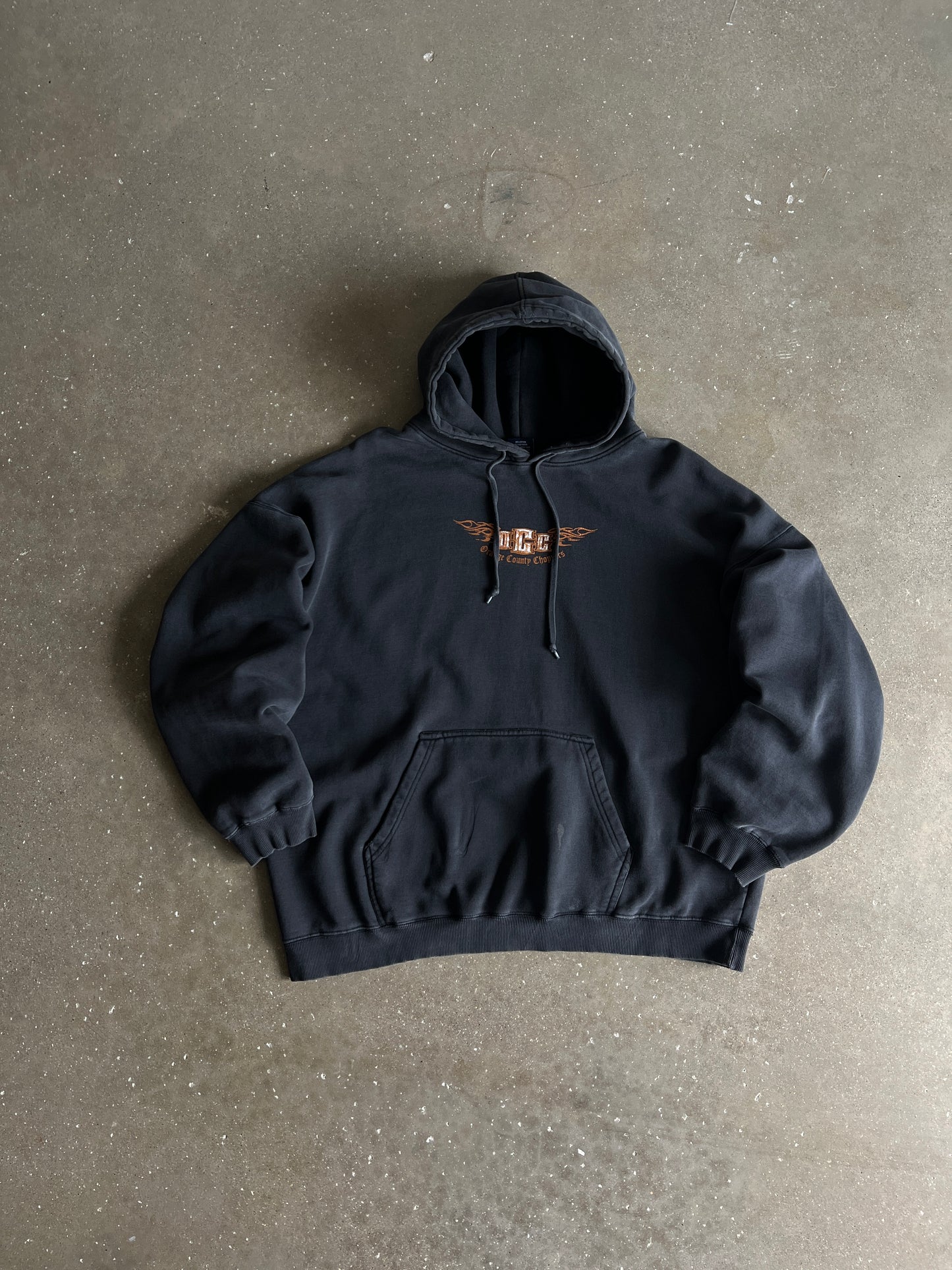 Vintage Orange County Choppers Hoodie - L