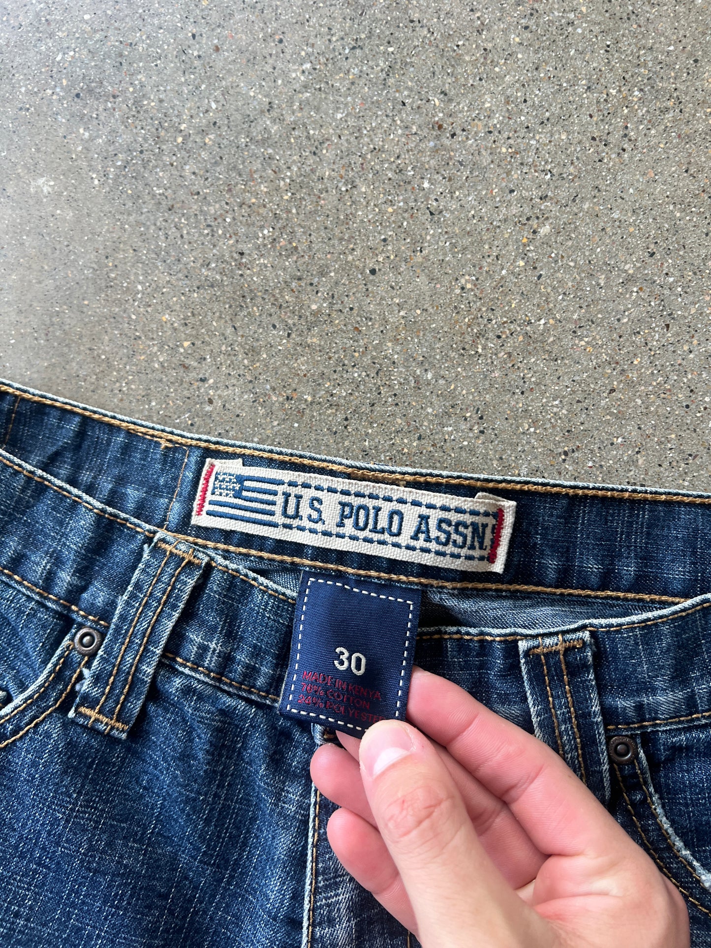 Vintage Ralph Lauren Denim Carpenter Shorts - 30