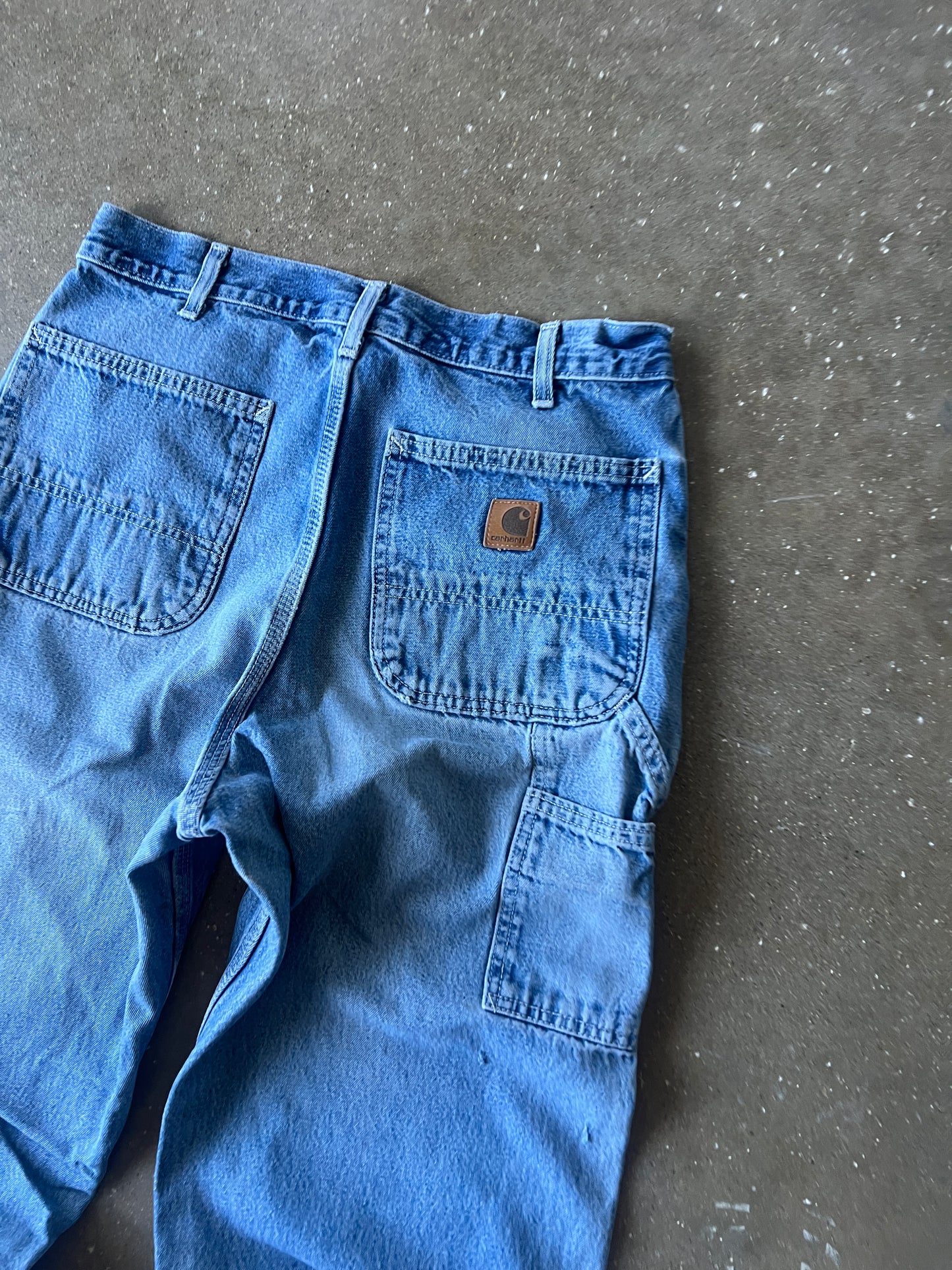 Vintage Distressed Dungaree Fit Carhartt Jeans - 32 x 36