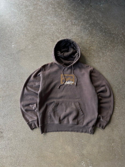 Vintage Brown Billabong Hoodie - M