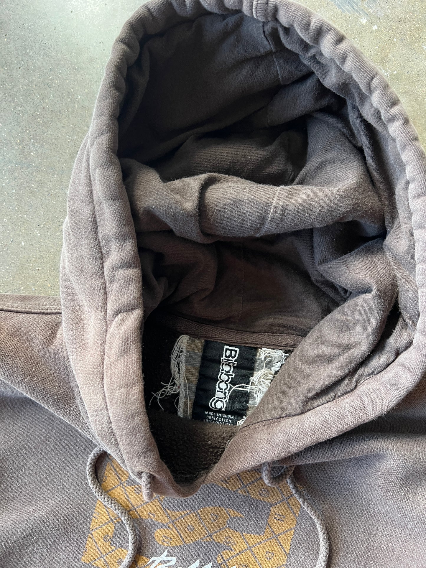 Vintage Brown Billabong Hoodie - M