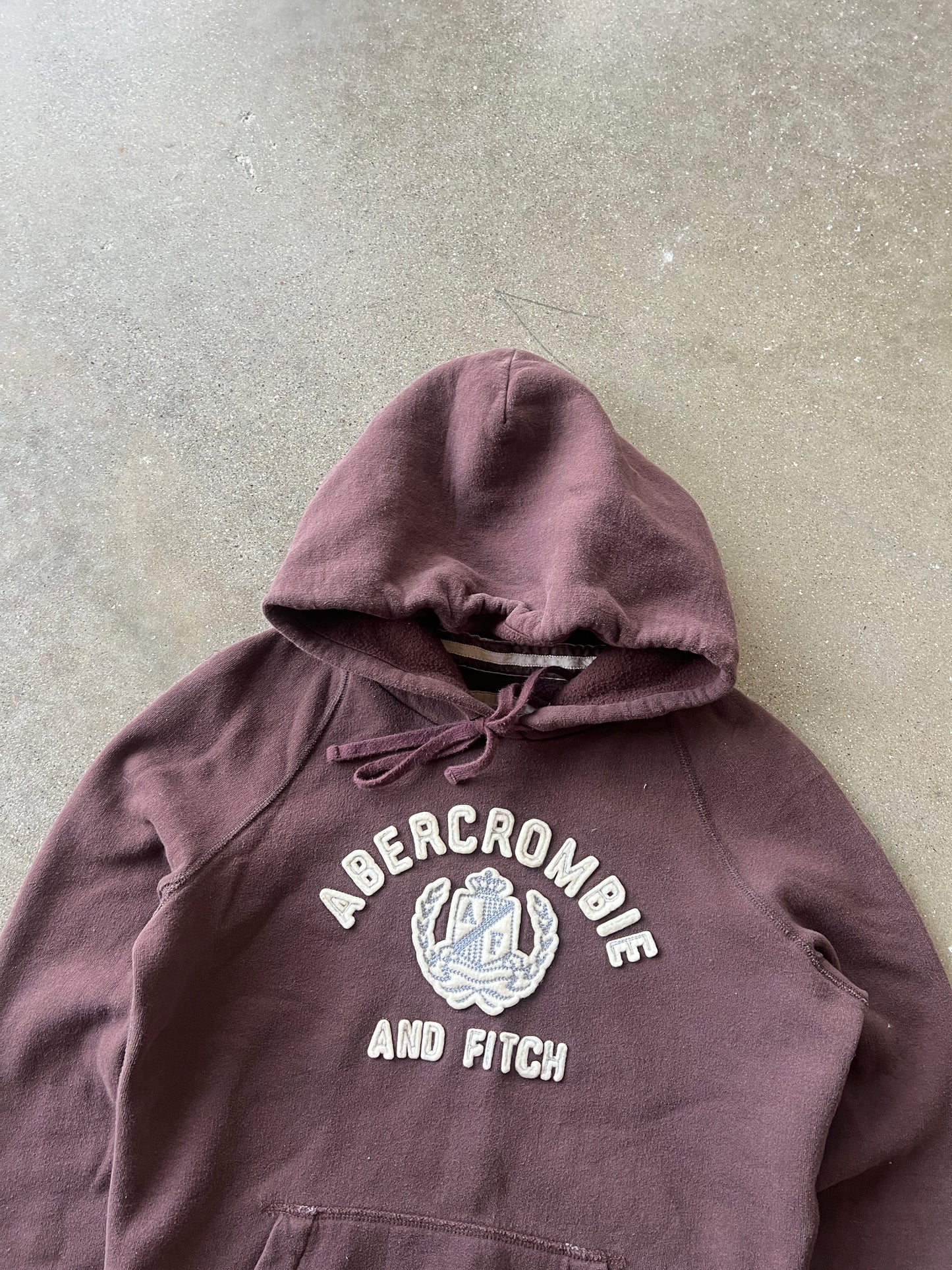 Vintage Brown Abercrombie & Fitch Hoodie - M
