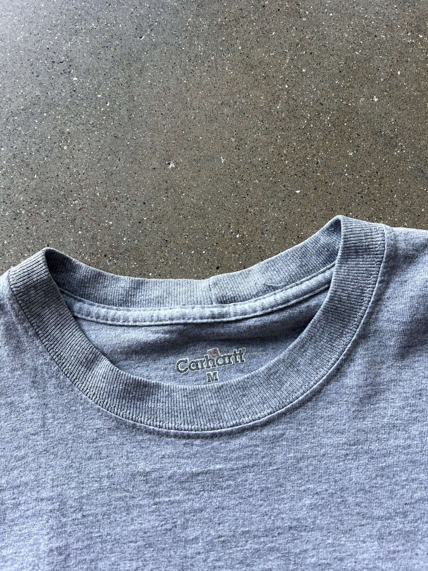 Vintage Grey Carhartt T-Shirt - M