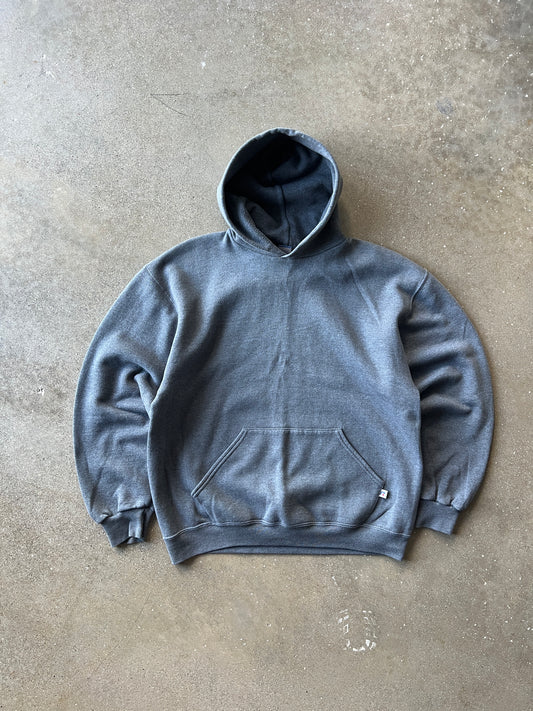 Vintage Grey Russell Athletic Hoodie - L