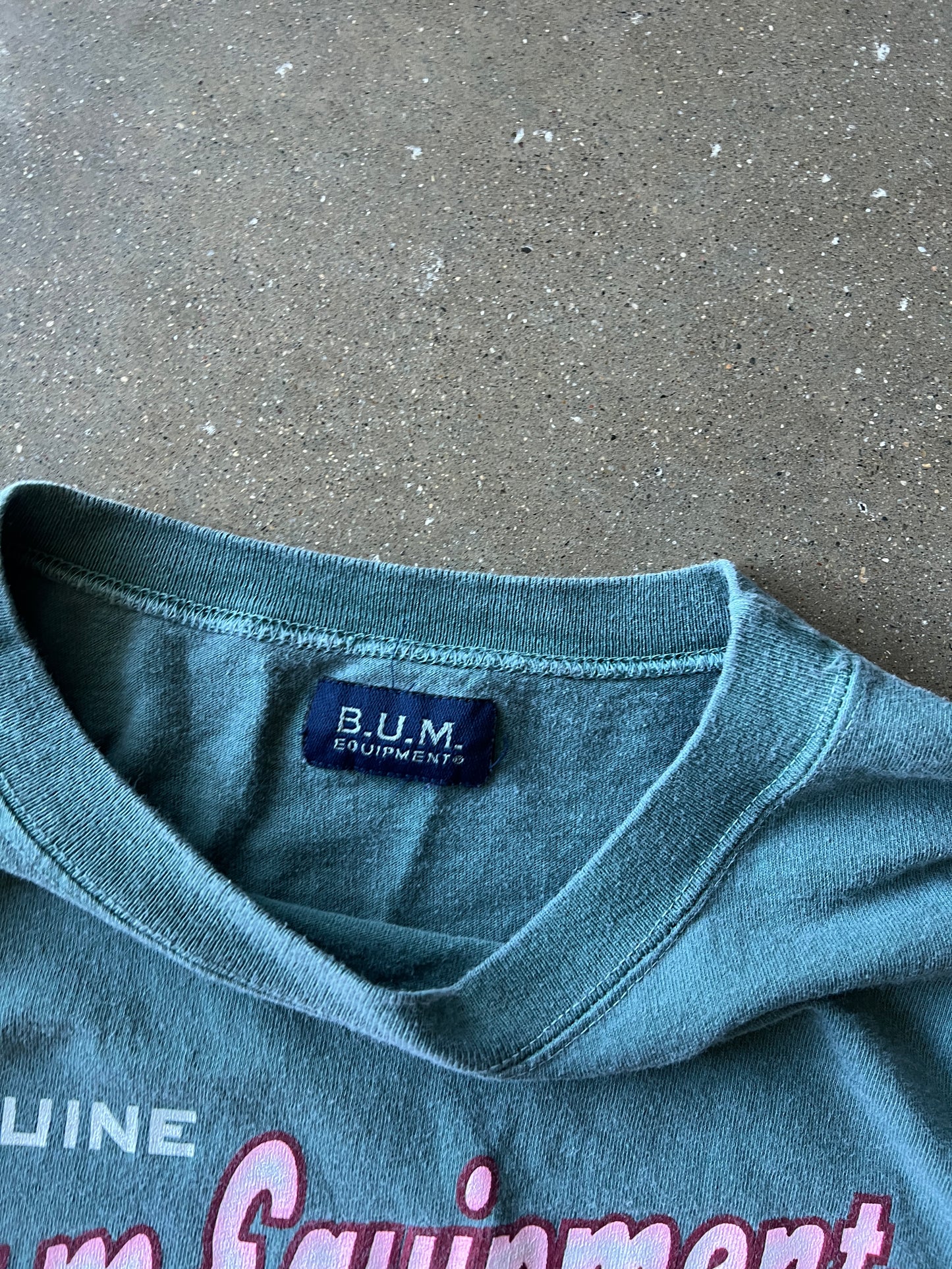 Vintage Teal Bum Equipment T-Shirt