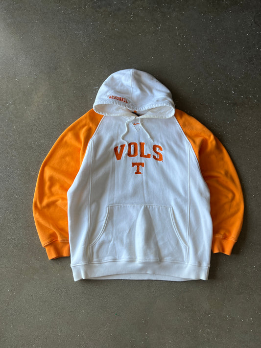 Vintage Orange and White Tennessee Volts Hoodie - L