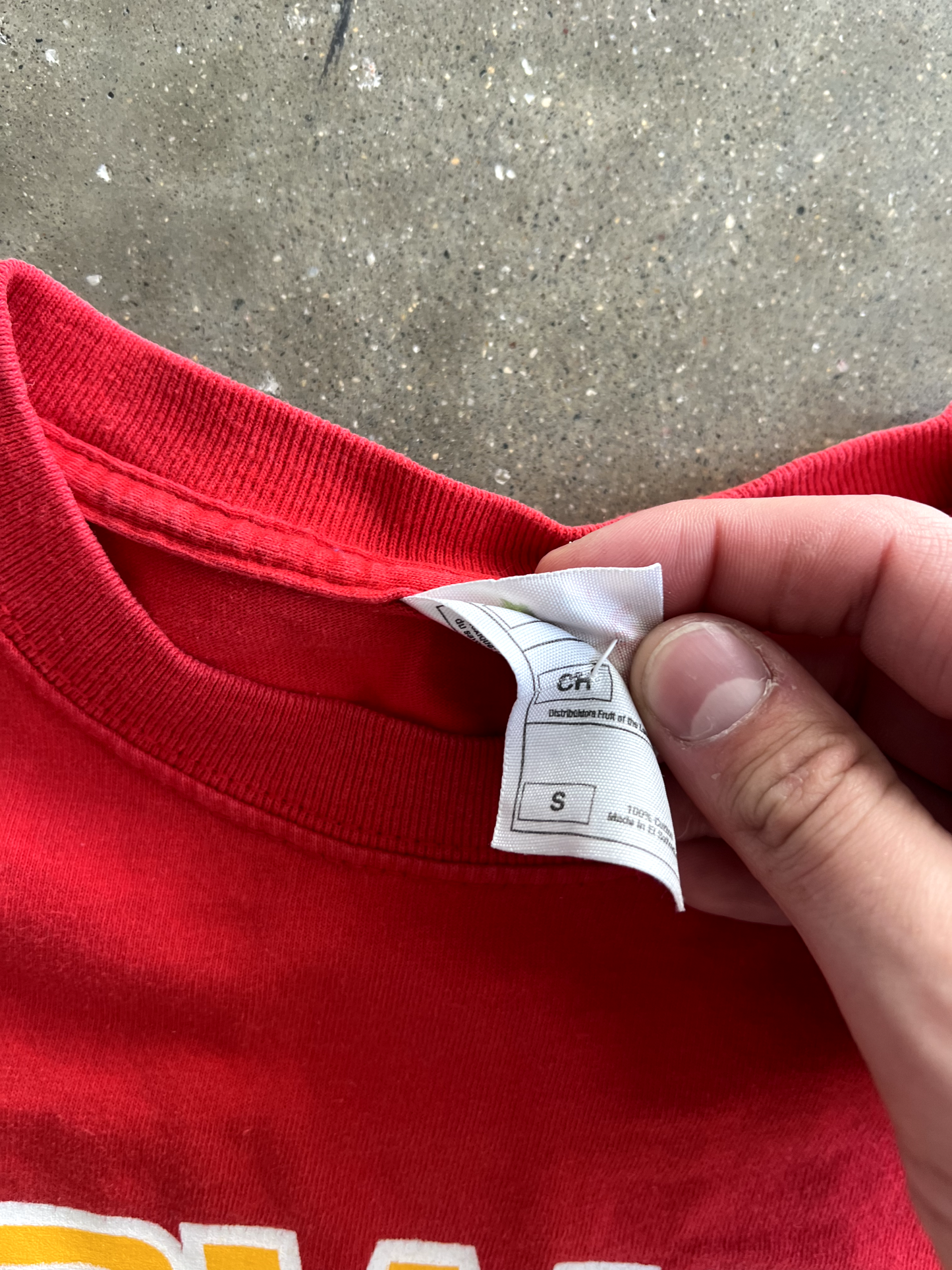 Vintage Red Iowa State Tee - S
