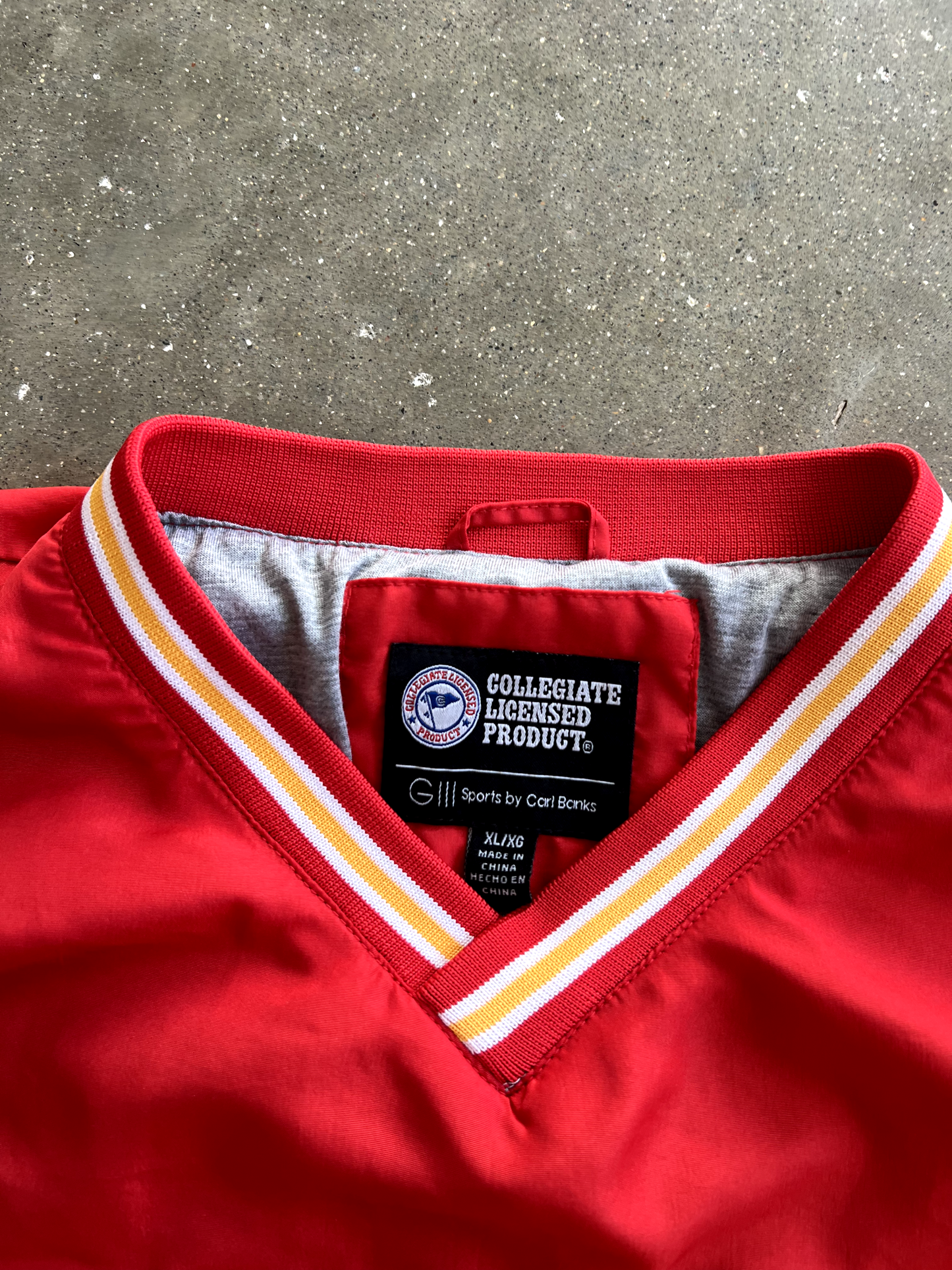 Vintage Red Iowa State Bomber Jacket - XL