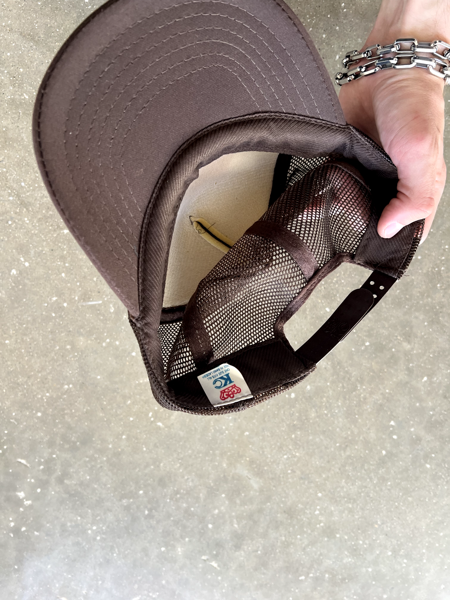 Vintage Brown Funny Hat - Snapback