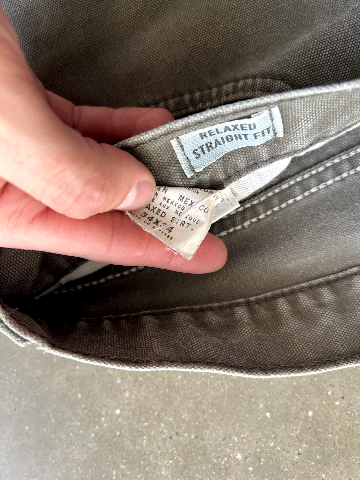 Vintage Grey Dickies Jeans - 34