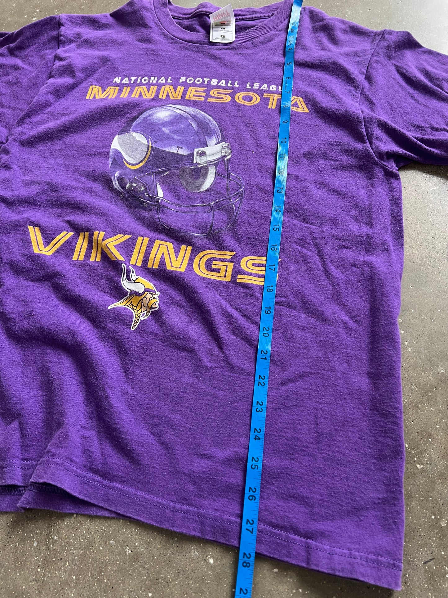 Vintage Purple Minnesota Vikings Shirt - L