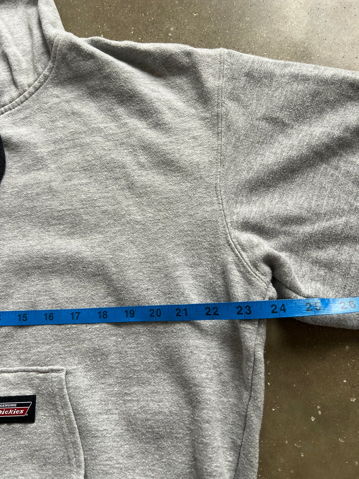 Vintage Grey Dickies Hoodie - XL