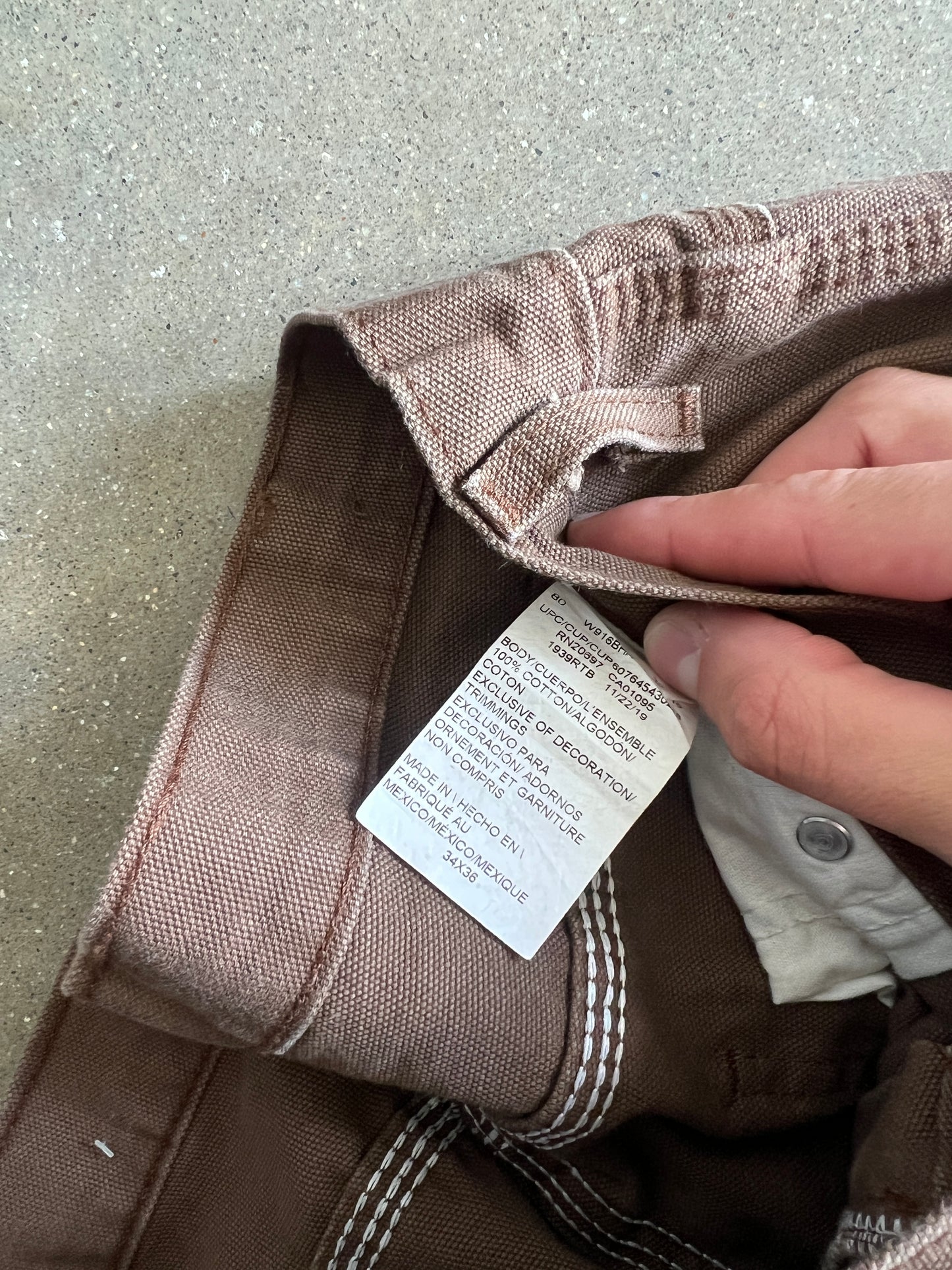 Vintage Mocha Brown Dickies Pants - 34x36