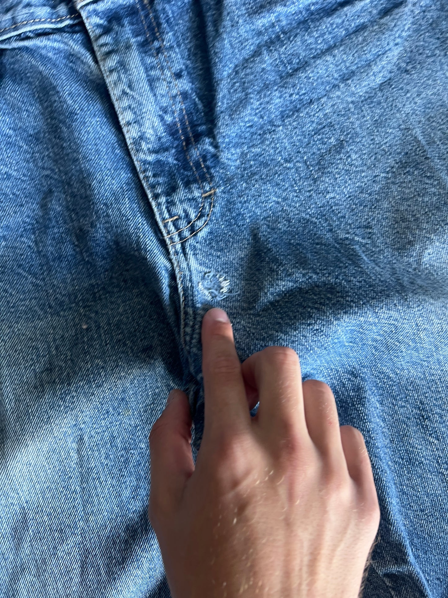 Vintage Faded Blue Dickies Pants - 32x30