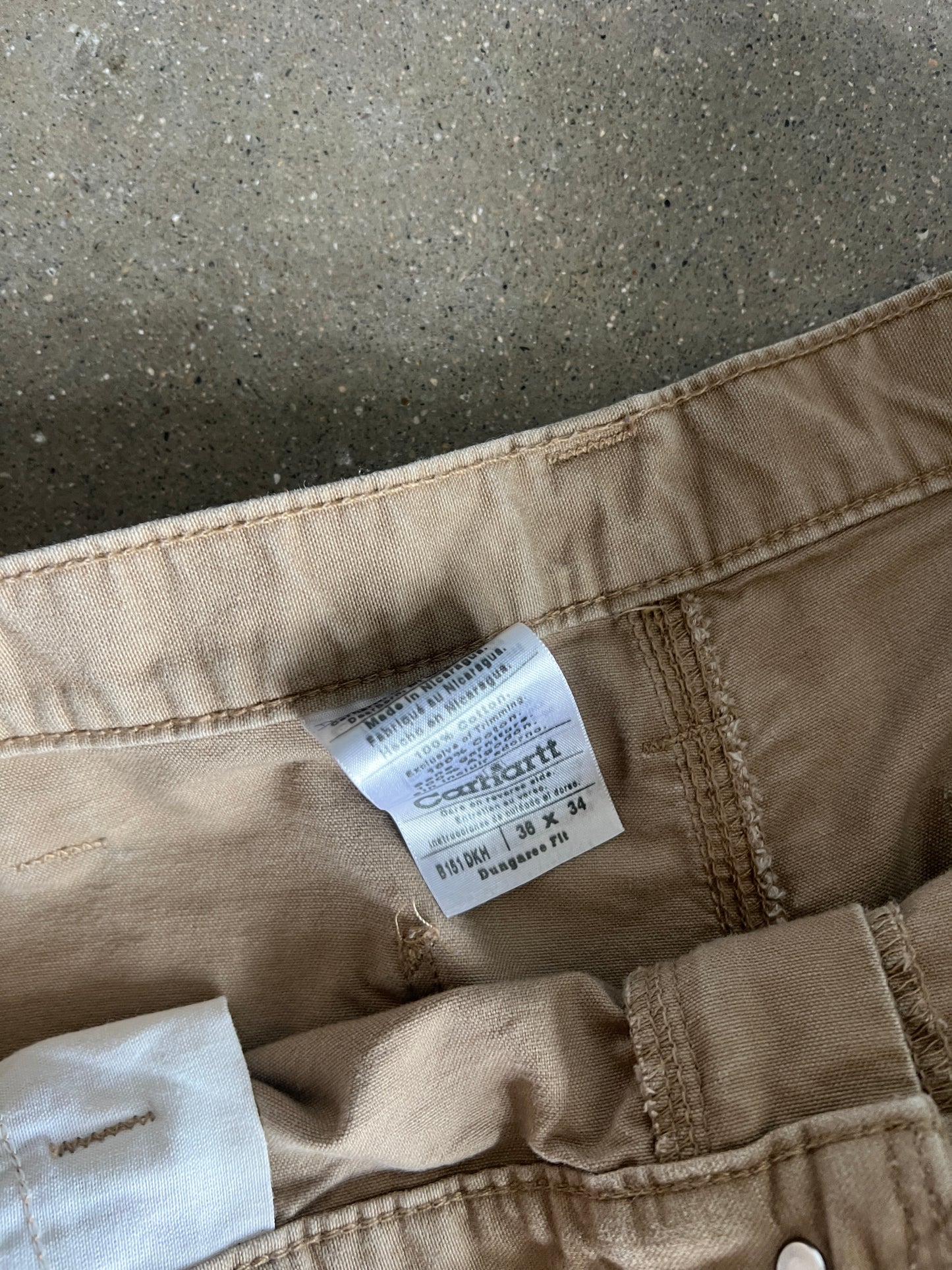 Vintage Carmel Tan Carhartt Pants - 36x34