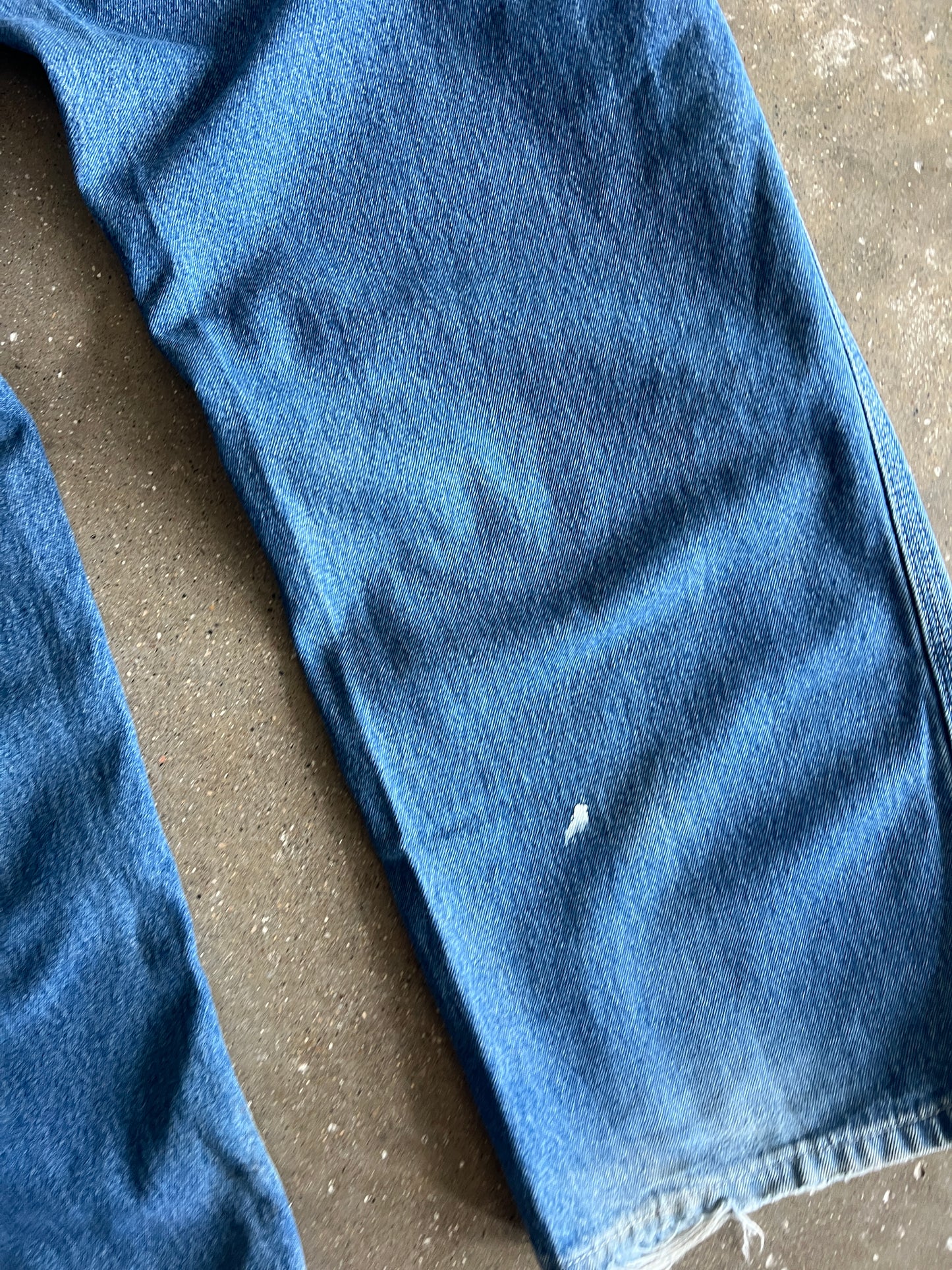 Vintage Dark Wash Carhartt Carpenter Pants - 33x32