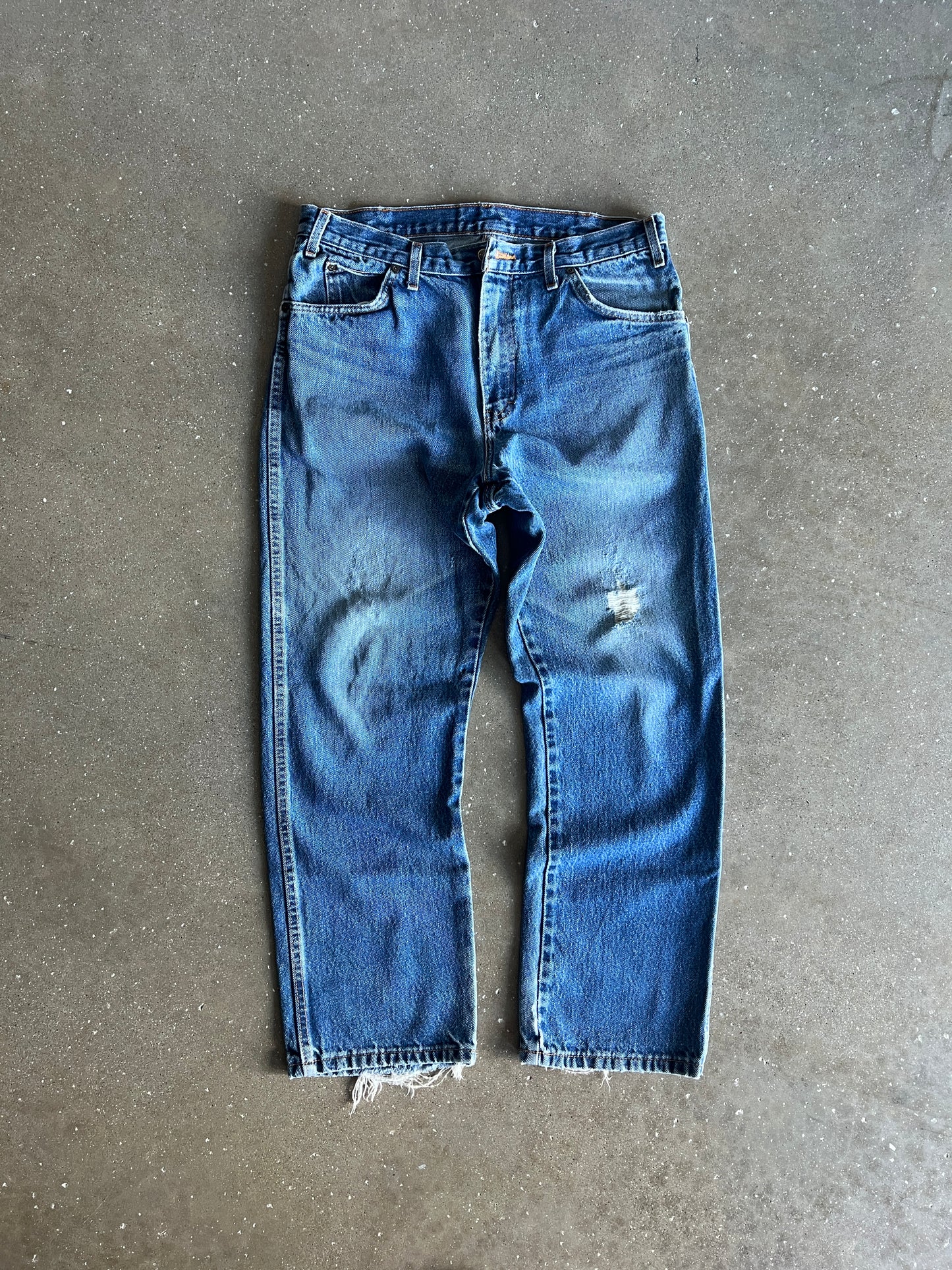 Vintage Distressed Blue Dickies Pants - 34x30