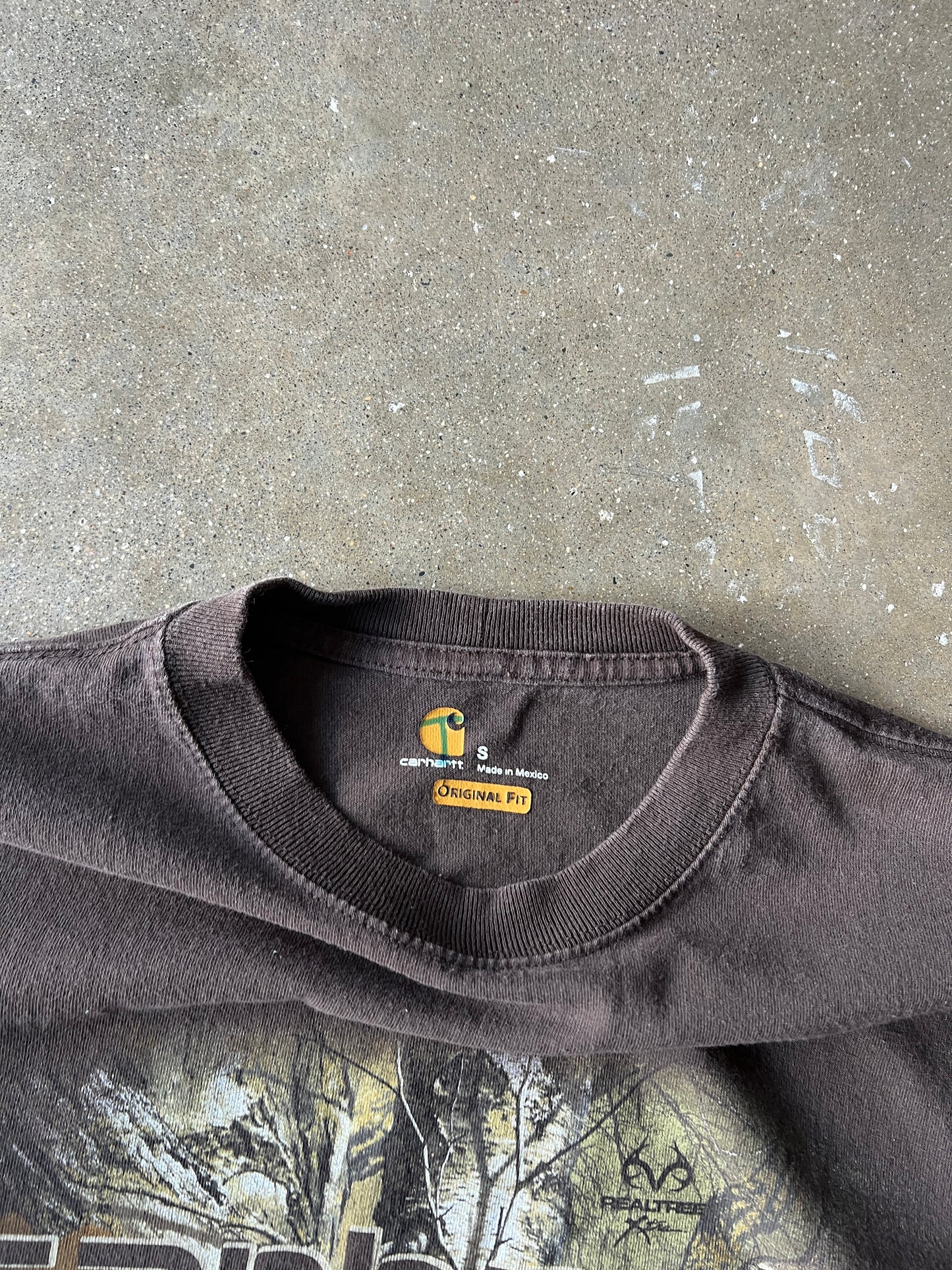 Vintage Brown Carhartt Longsleeve Shirt - S