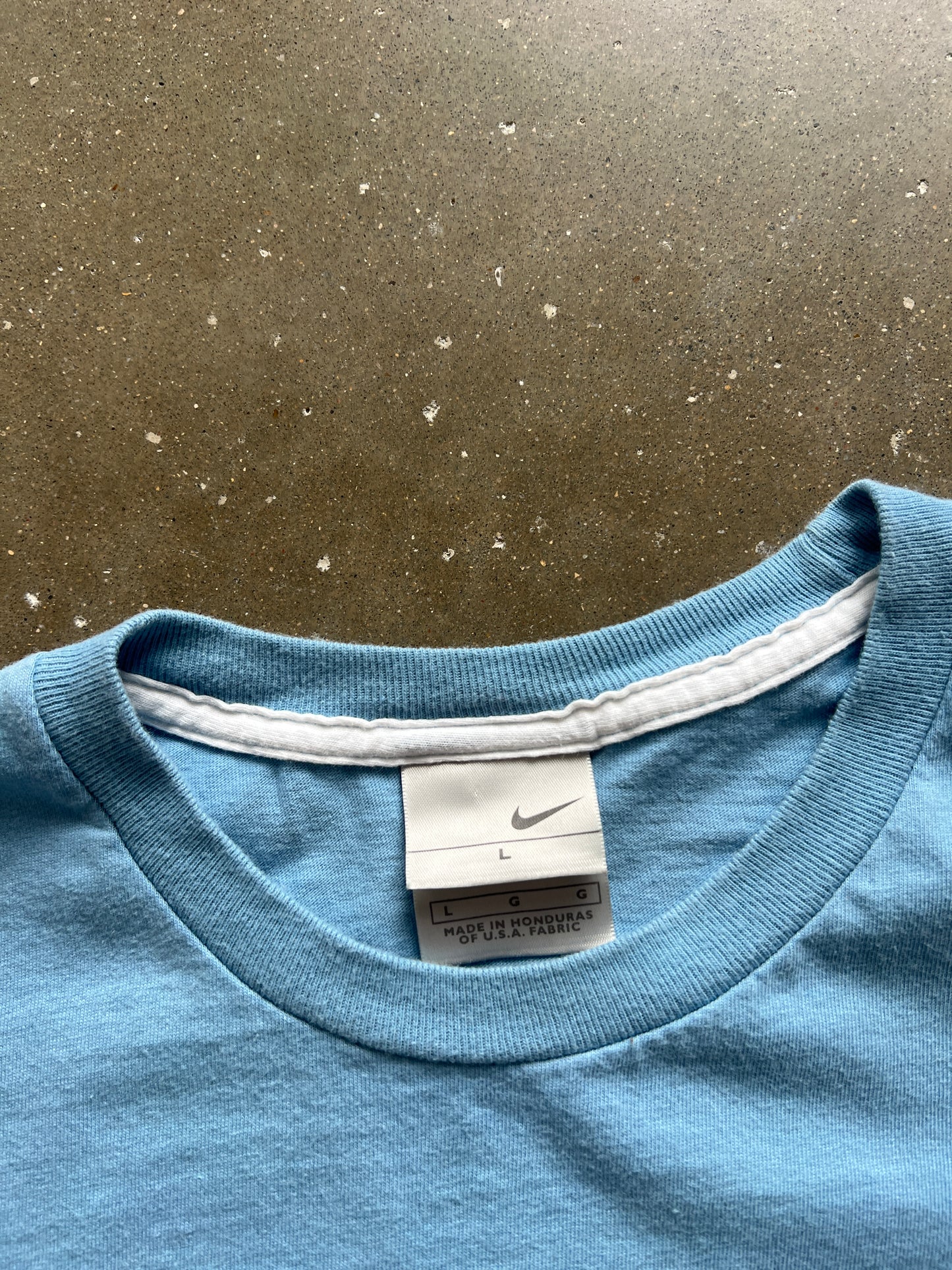 Vintage Baby Blue Nike T-Shirt - L
