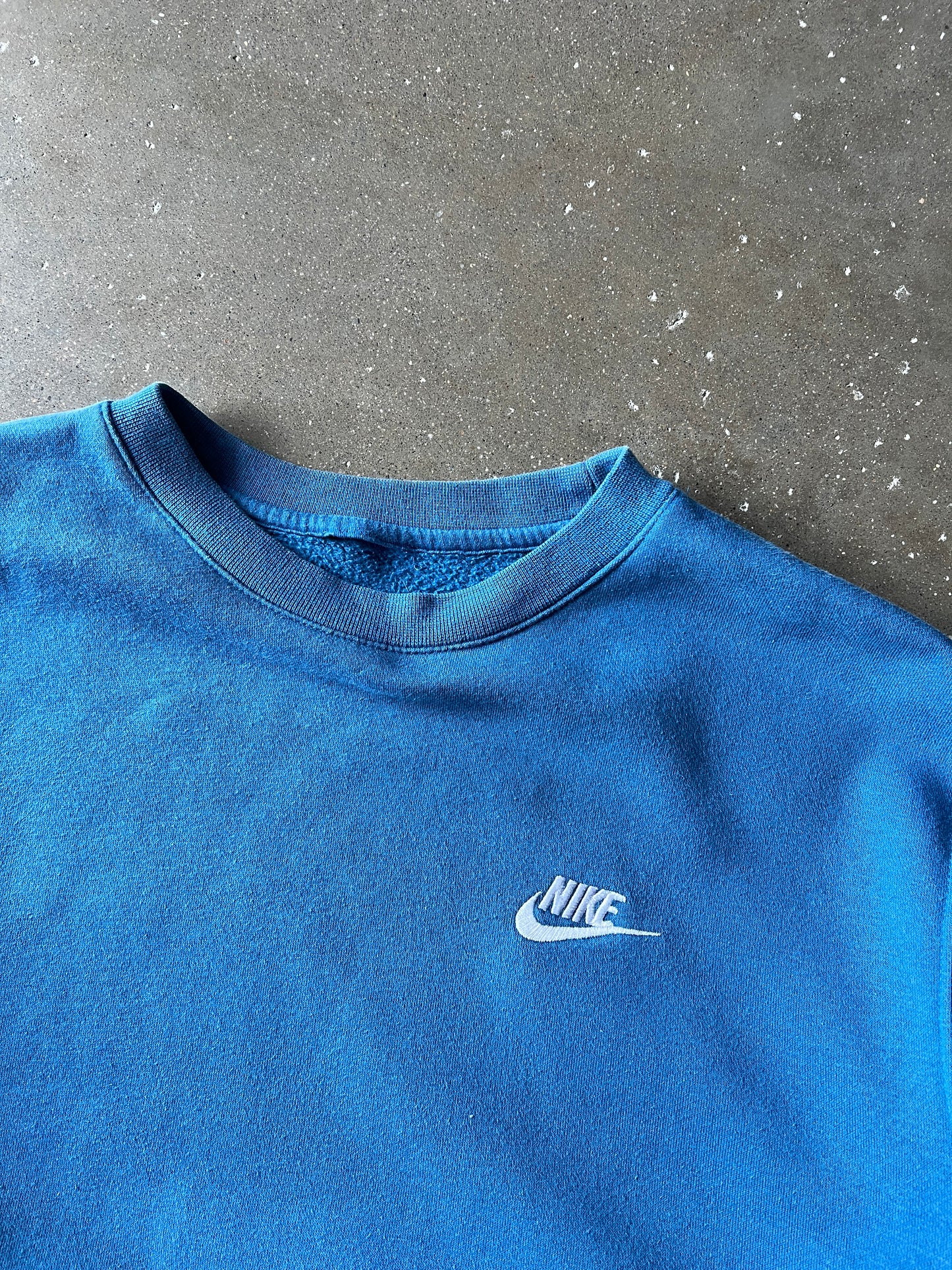 Vintage Blue Nike Crewneck - L