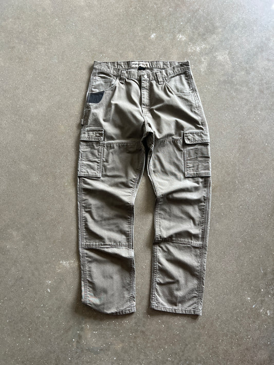 Vintage Dark Tan Wrangler Pants - 36x34