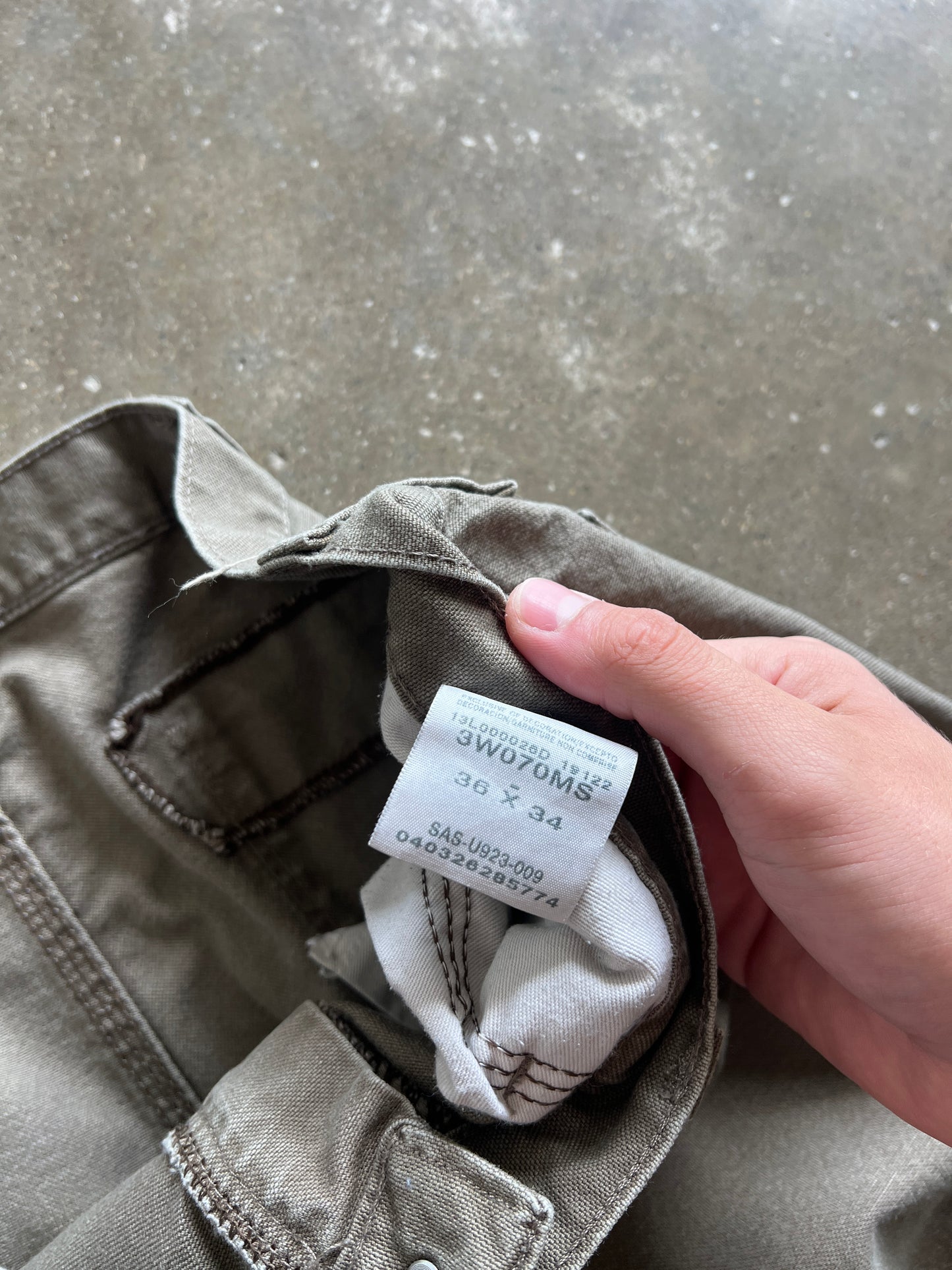 Vintage Dark Tan Wrangler Pants - 36x34