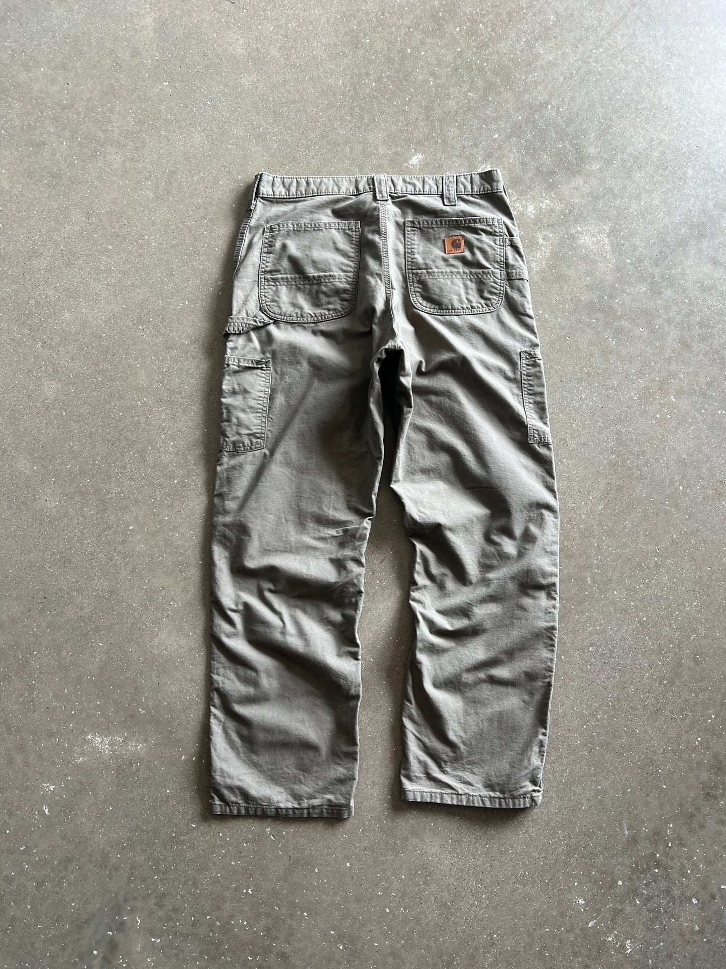 Vintage Light Brown Carhartt Pants - 35x32
