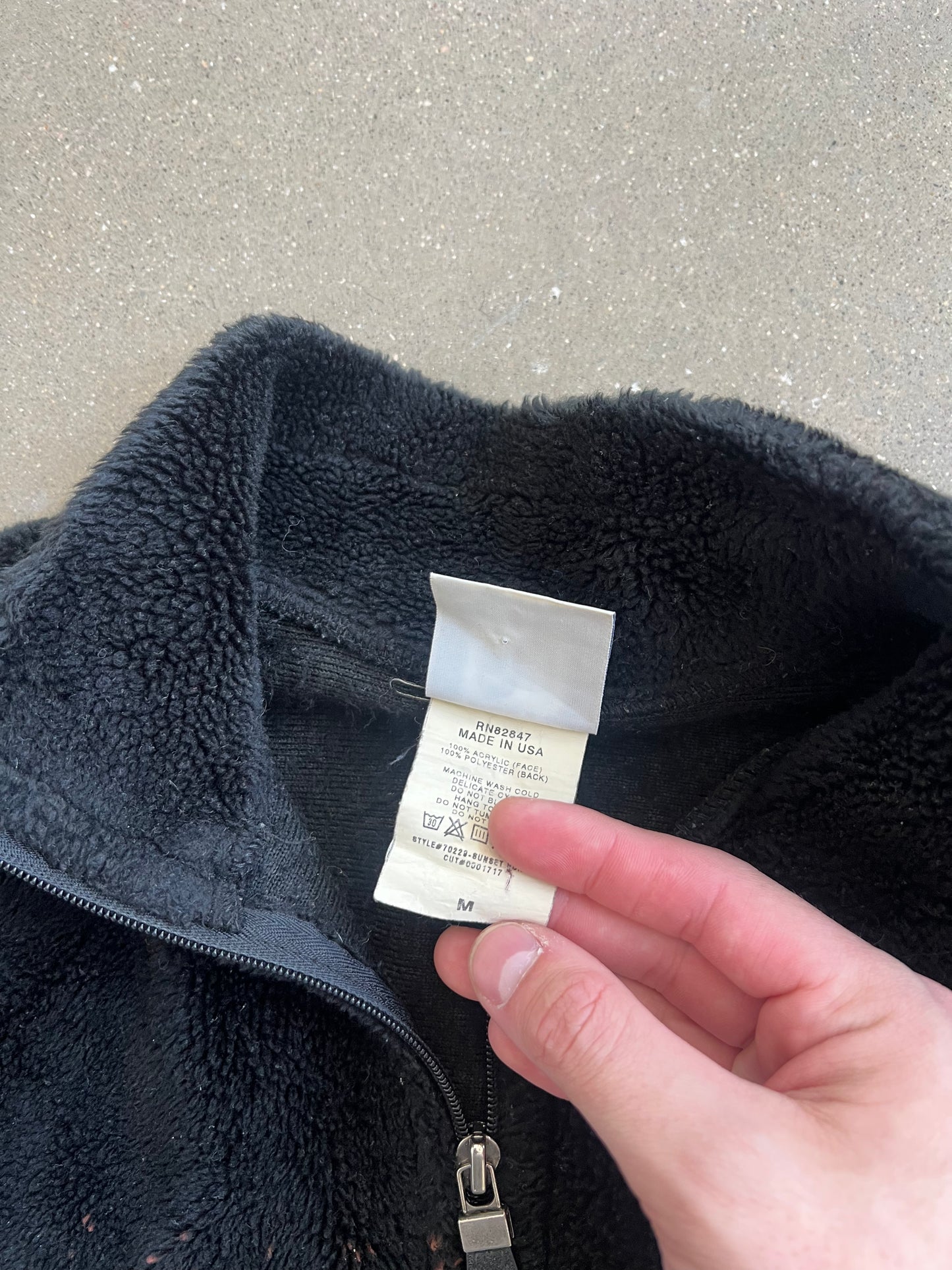 Vintage Black Arizona Sky Fleece - M