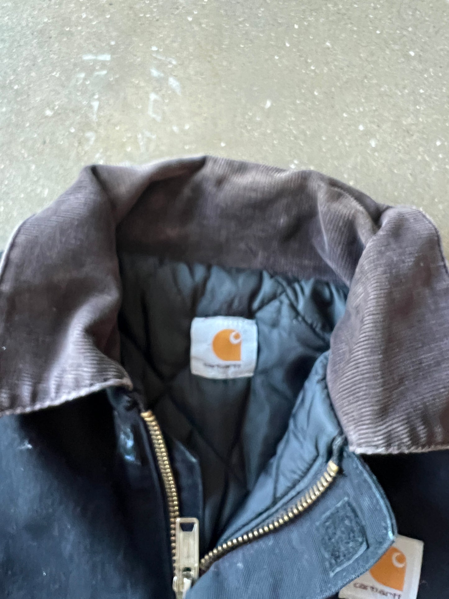 Vintage Black Carhartt Arctic Jacket - L