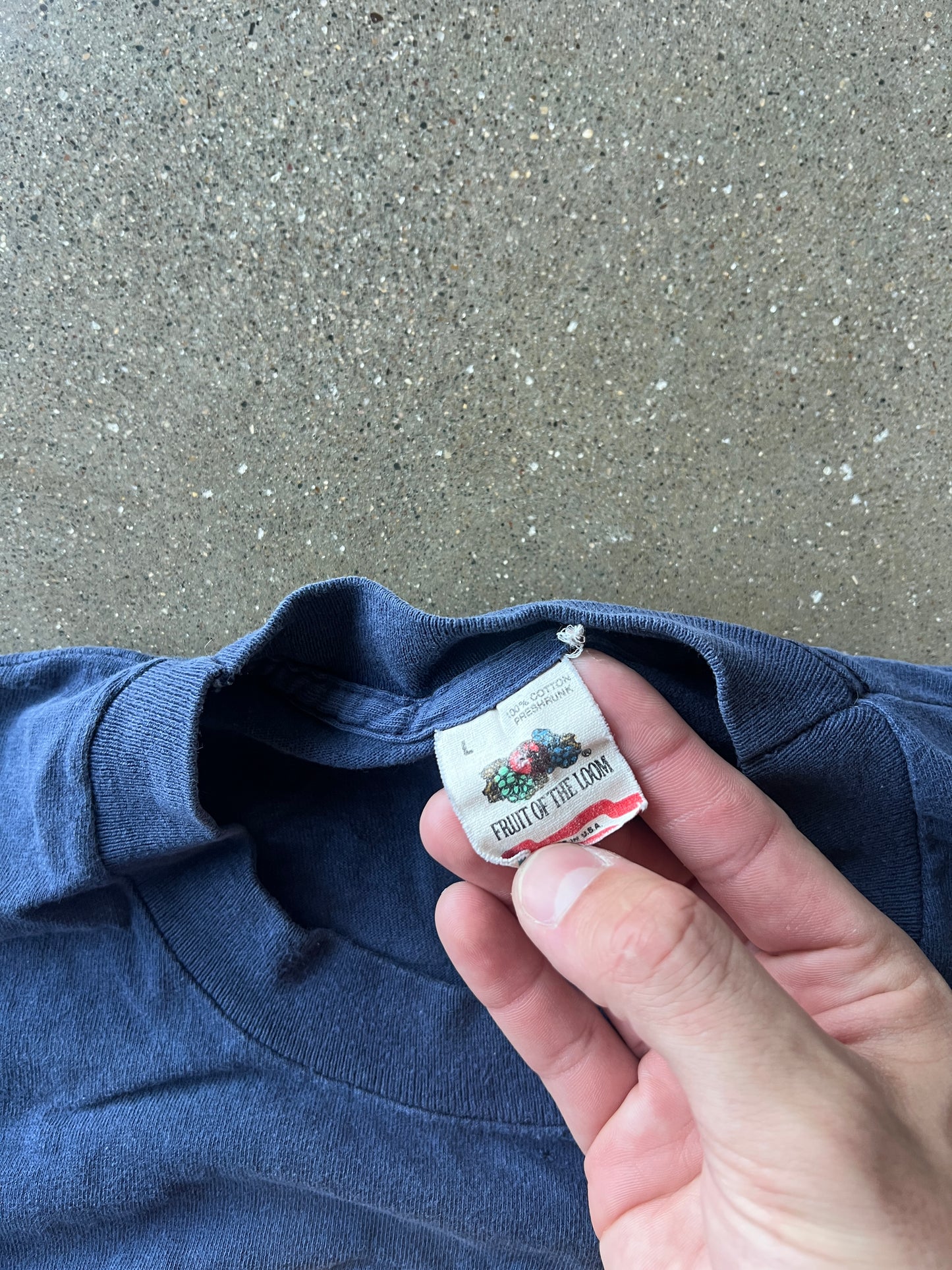 Vintage Navy Blue US Army Shirt - L