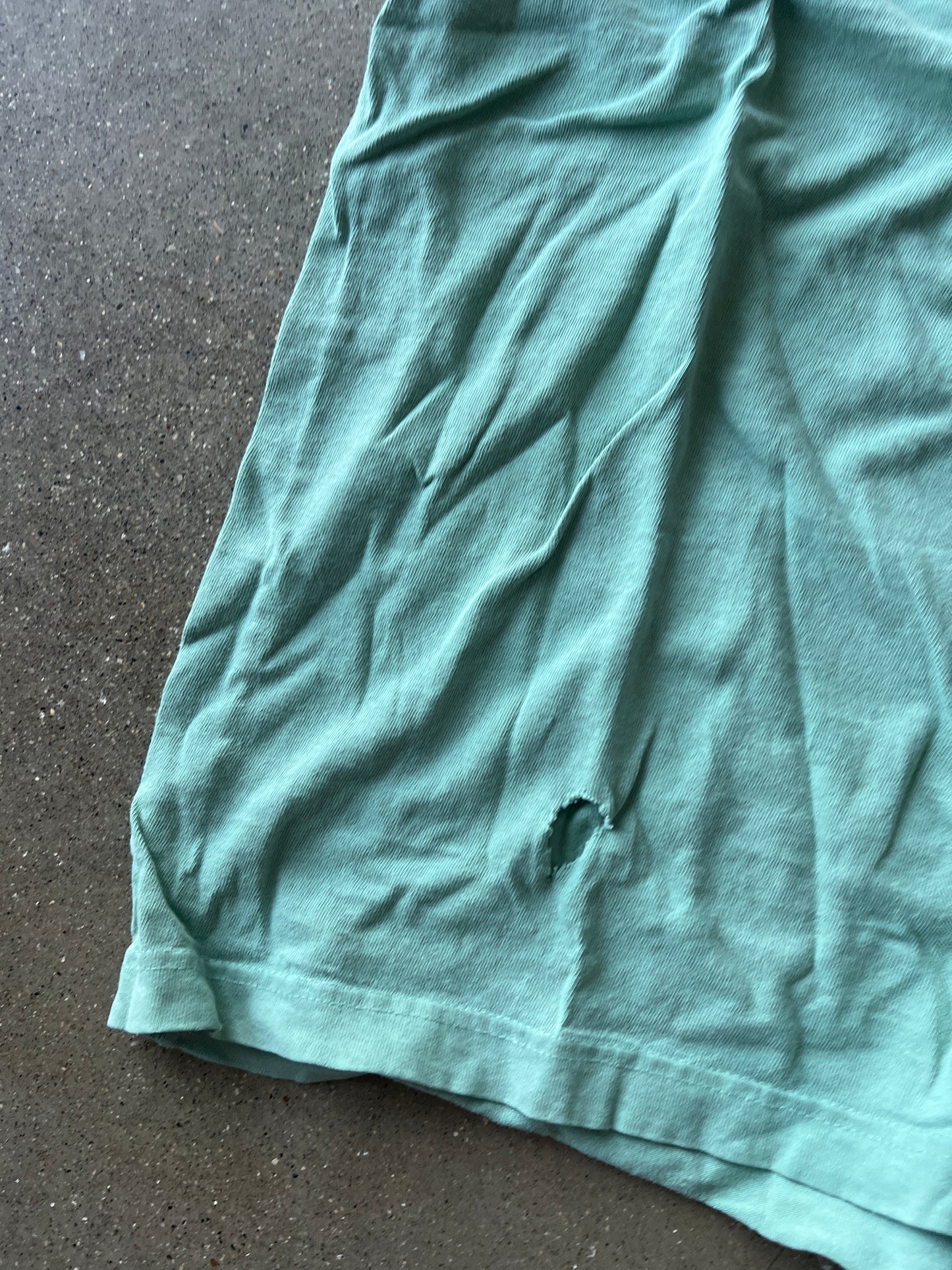 Vintage Distressed Blue Carhartt Shirt - L