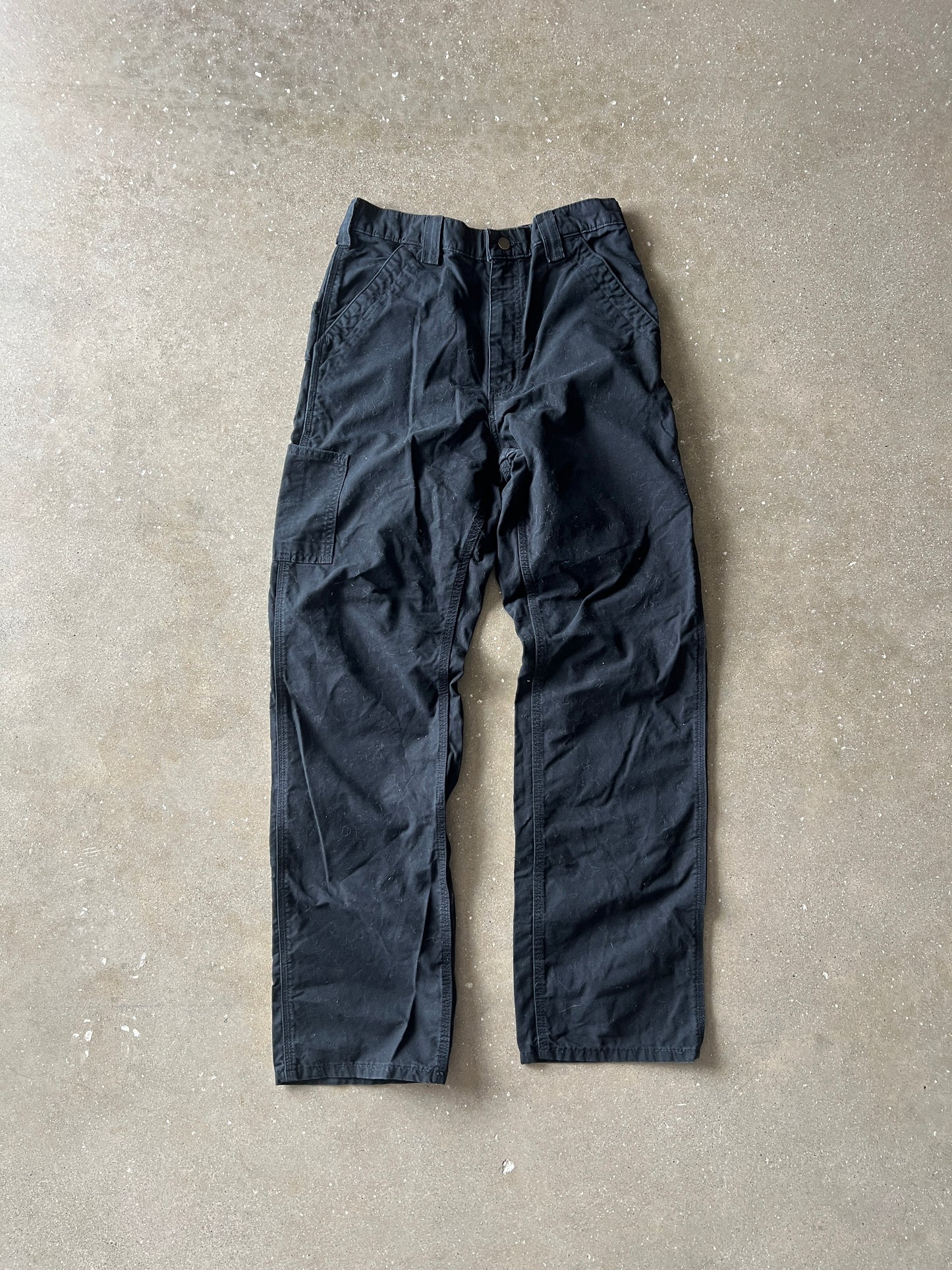 Vintage Faded Black Carhartt Cargo Pants - 30x32