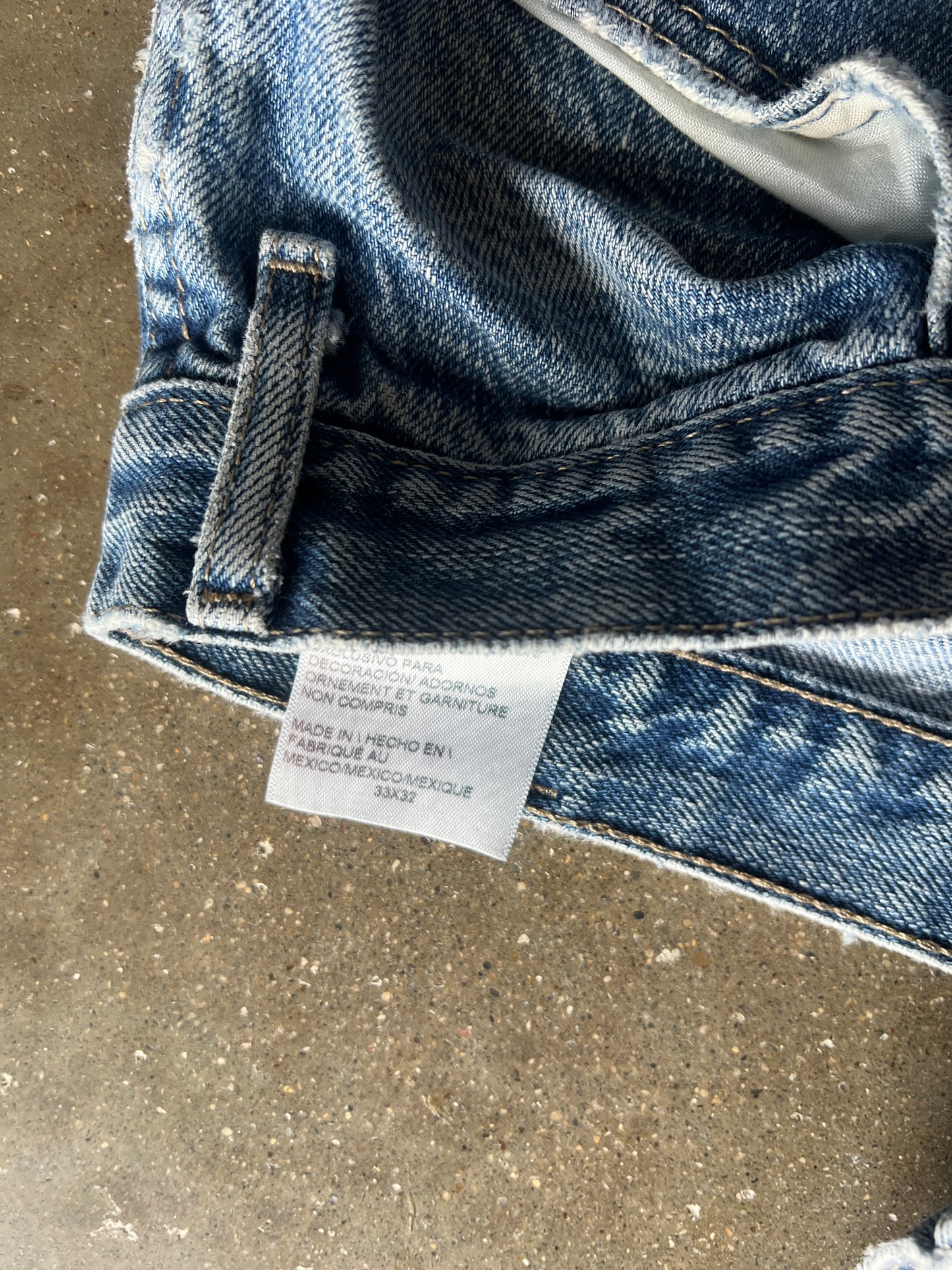 Vintage Blue Dickies Double Knee Carpenter Pants 33x32
