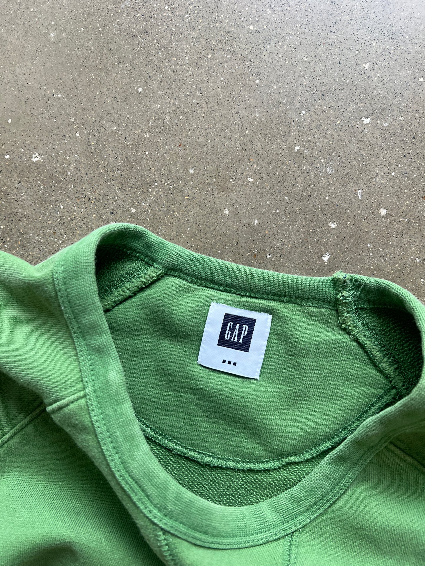 Vintage Sage Green Gap 1969 Crew - M