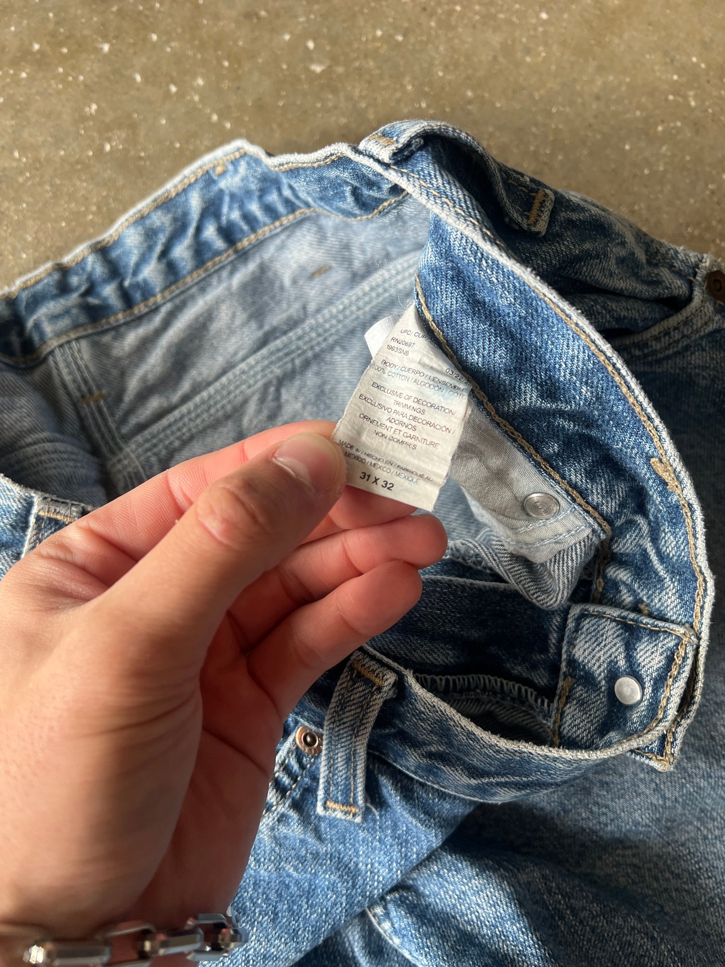 Vintage Denim Dickies Carpenter Pants - 30x30