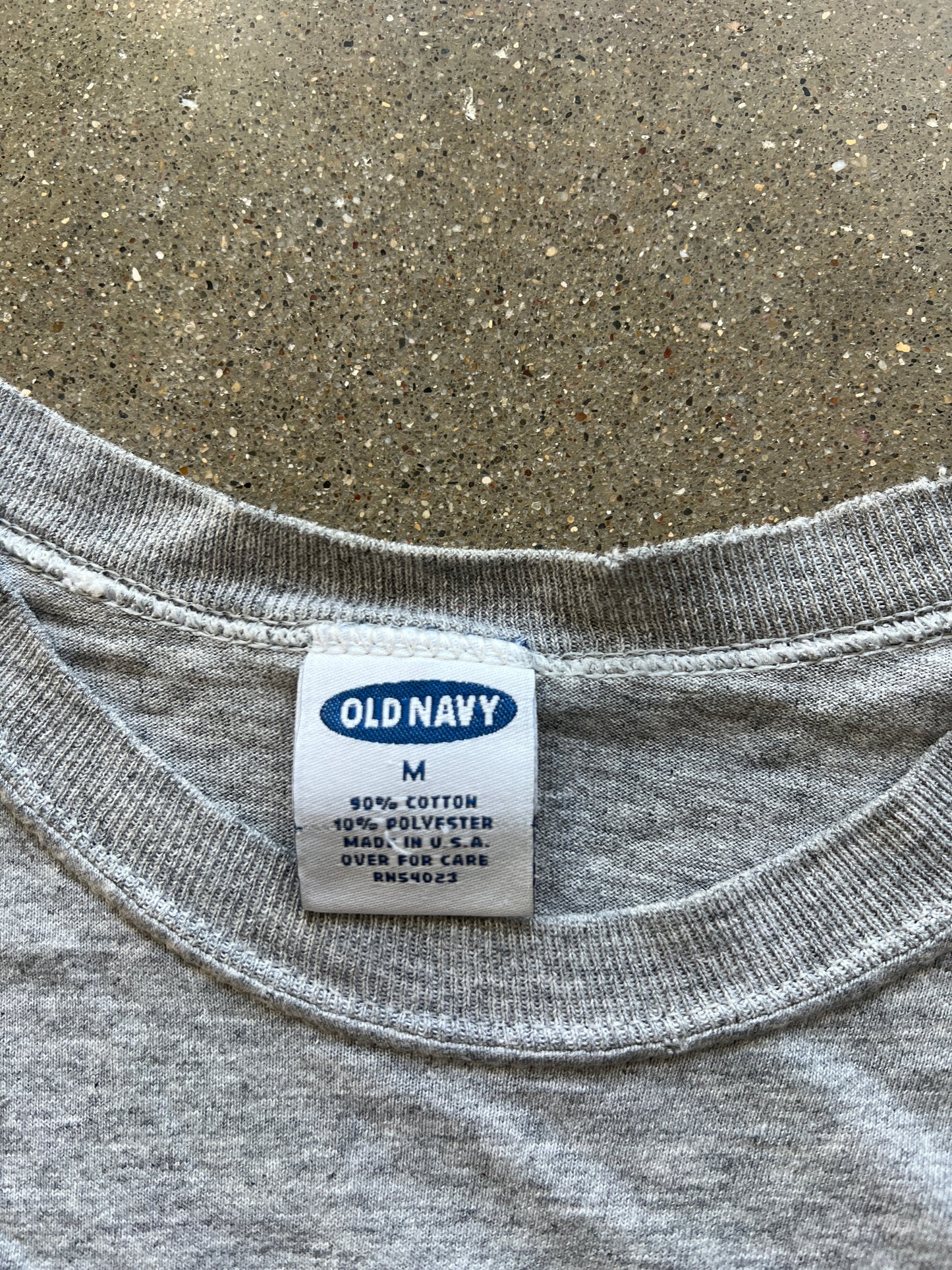 Vintage Grey Old Navy Truck Shirt - M