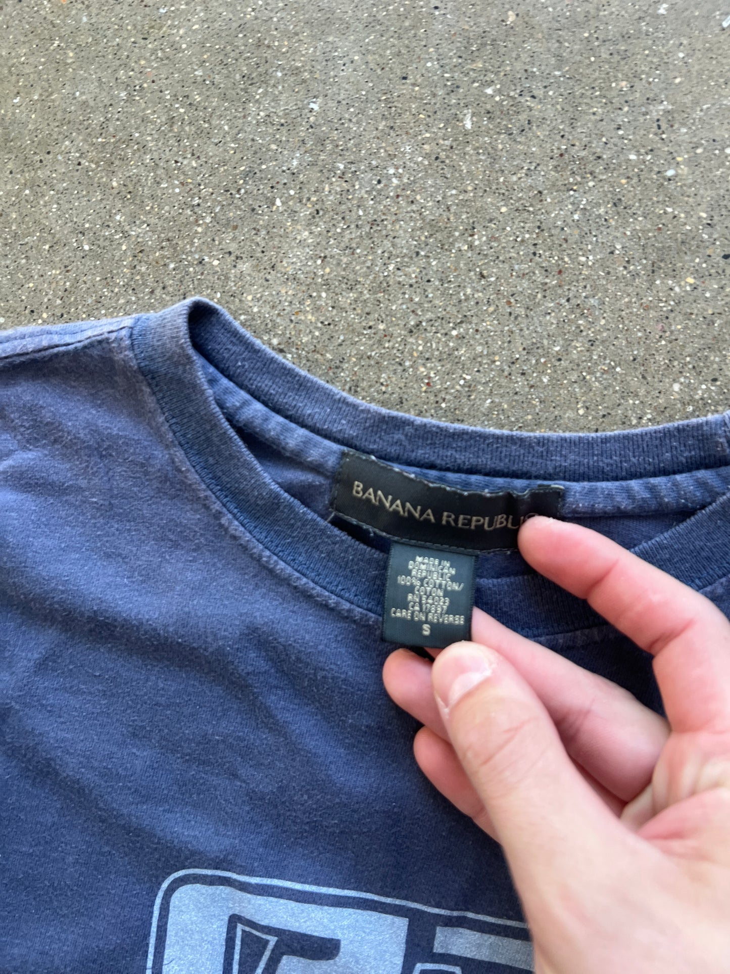 Vintage Blue Banana Republic Shirt - S