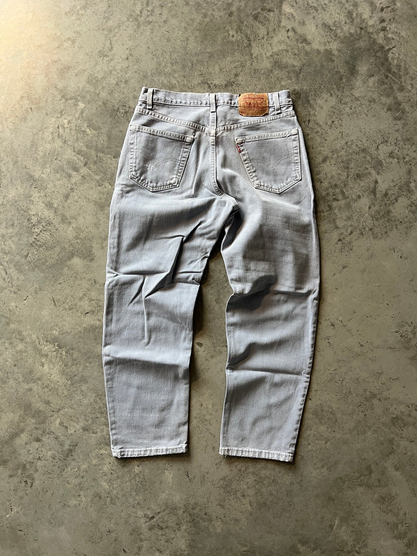 Vintage Faded Grey Levi Pants - 34x30