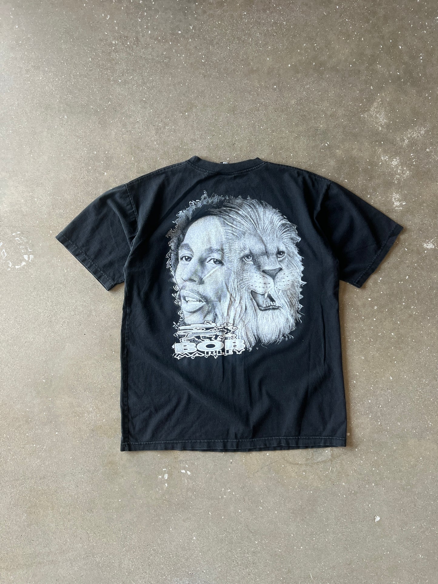 Vintage Black Hot Ice Bob Marley Shirt - M