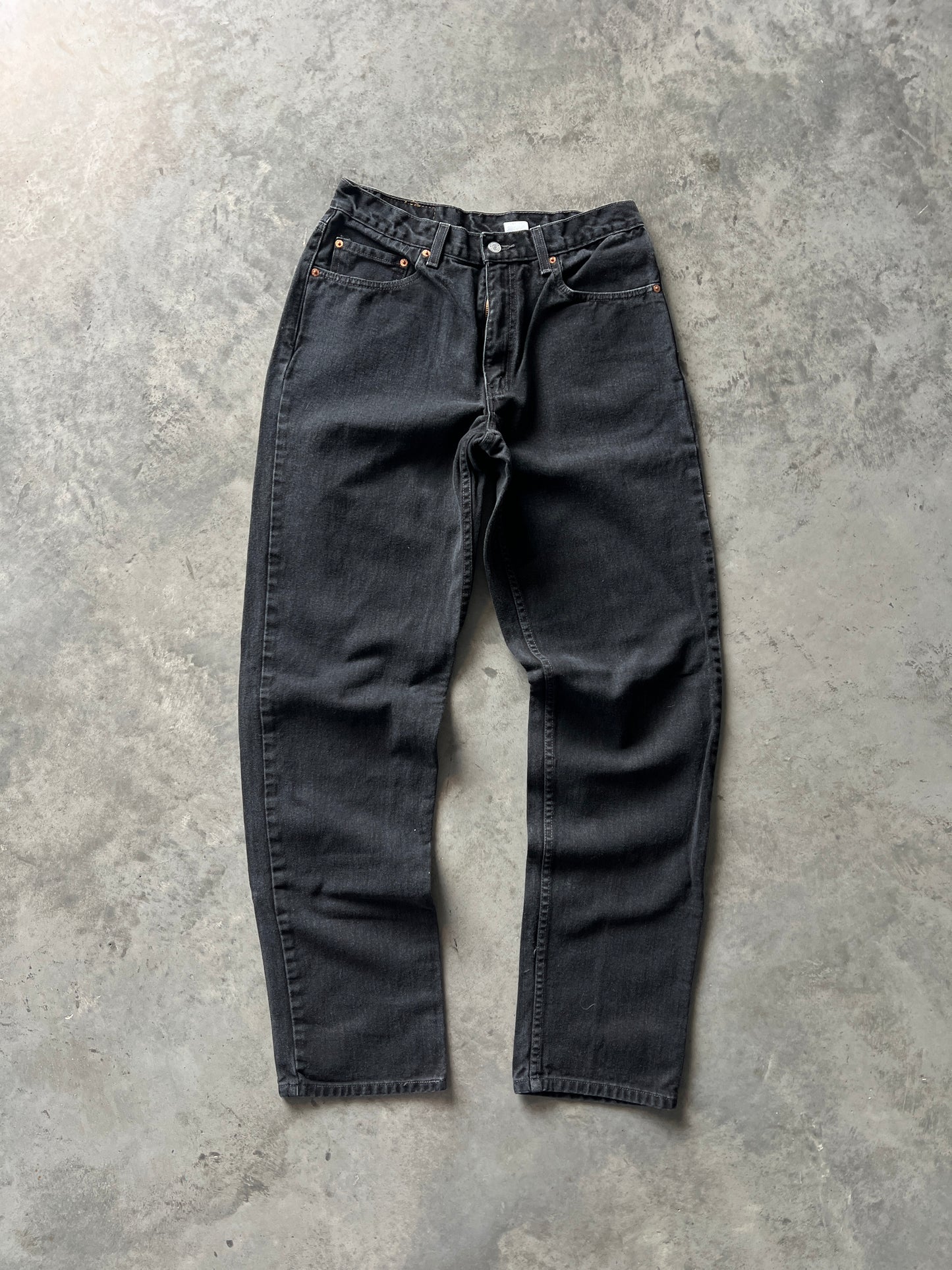 Vintage Black Levi 550 Baggy Pants - 34x36