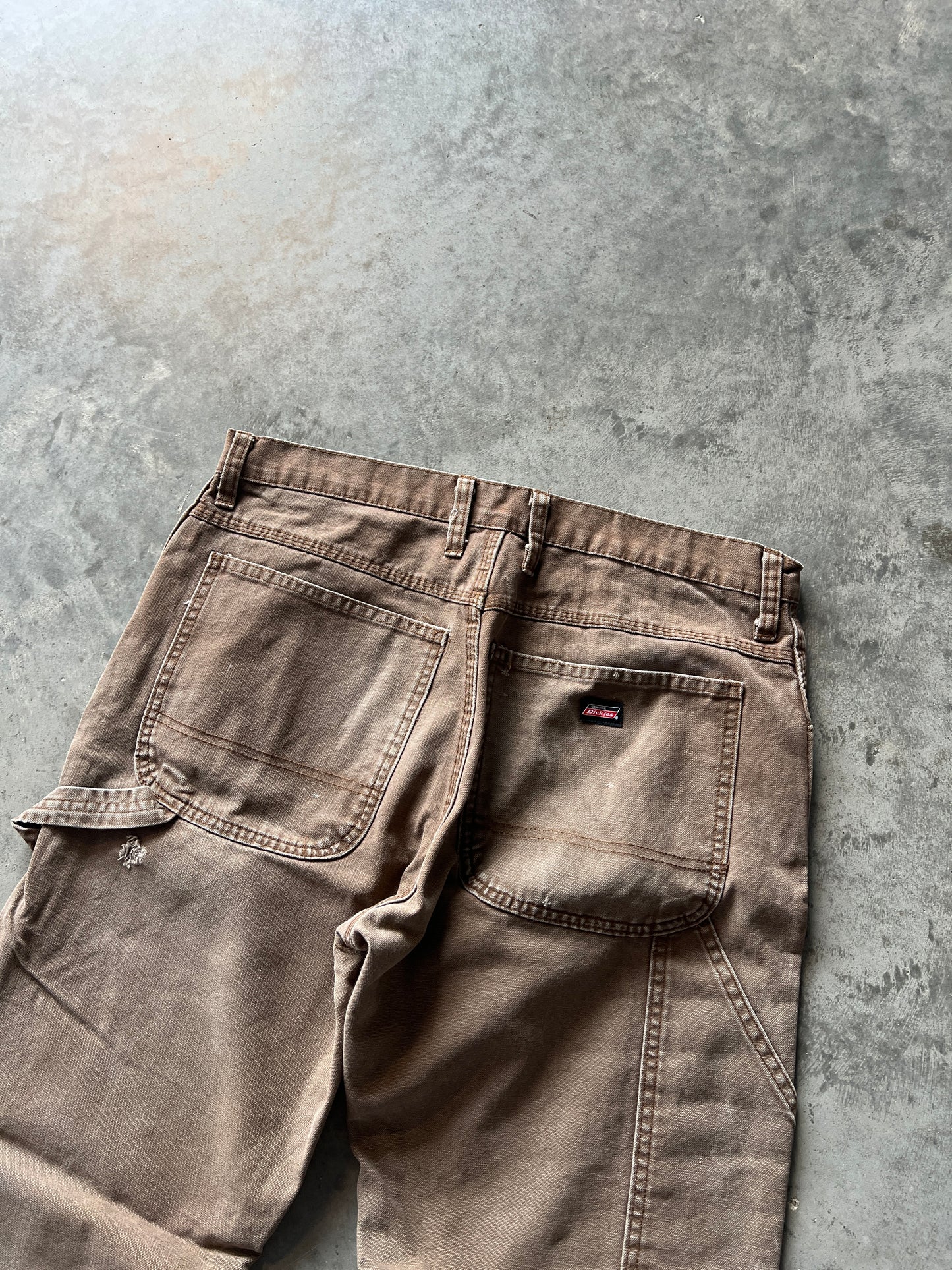 Vintage Faded Brown Dickies Pants - 32x30
