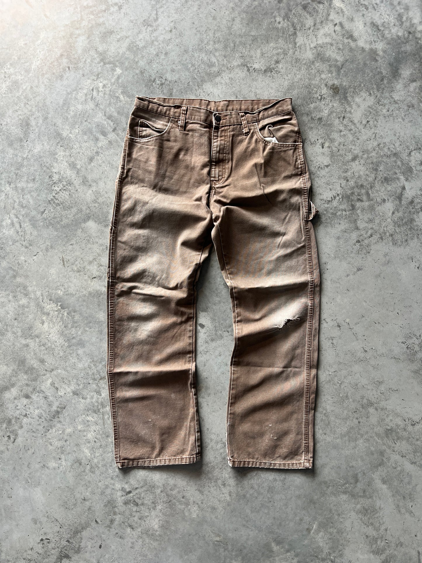 Vintage Faded Brown Dickies Pants - 32x30
