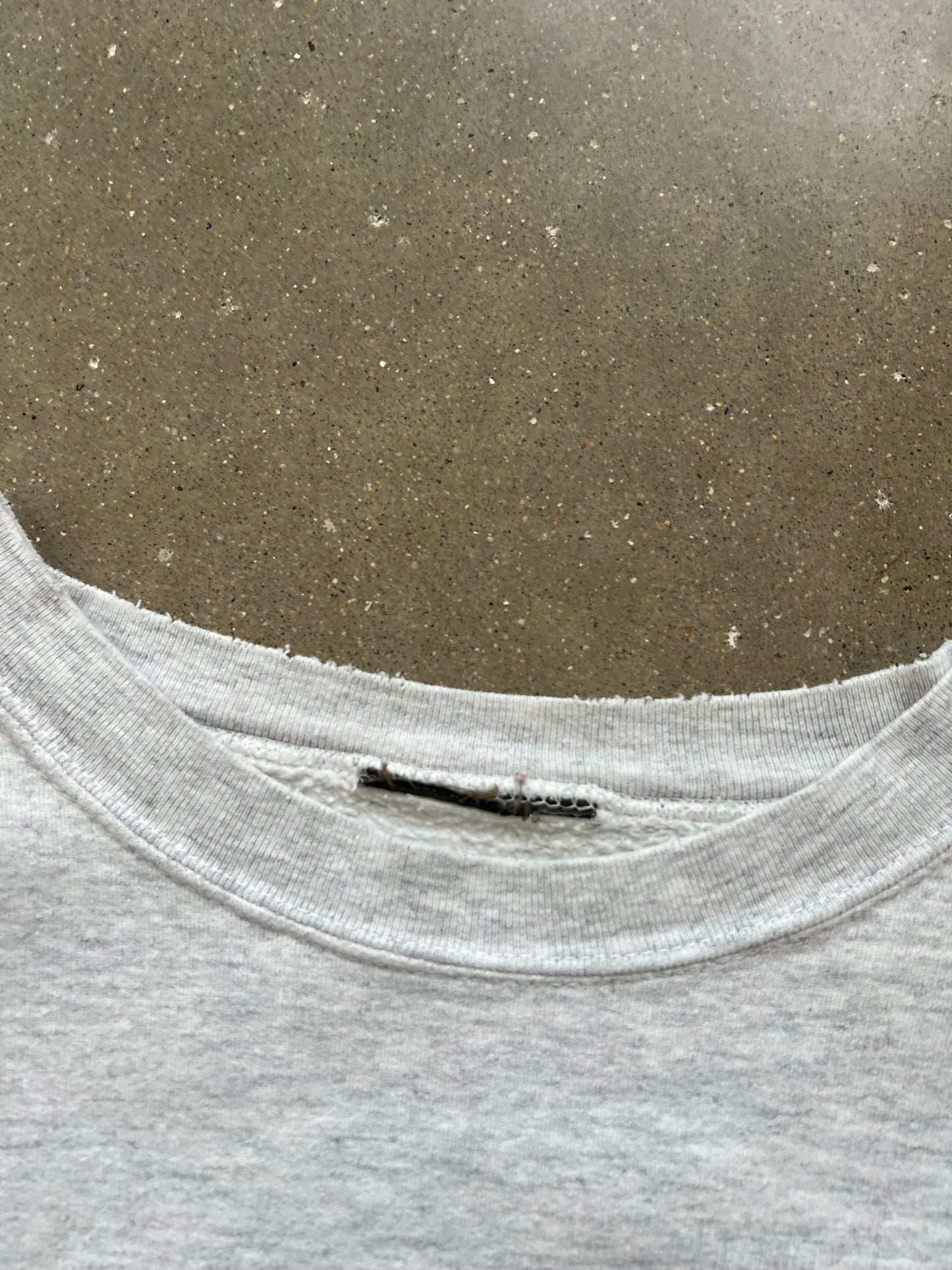 Vintage White Timberland Crew - L