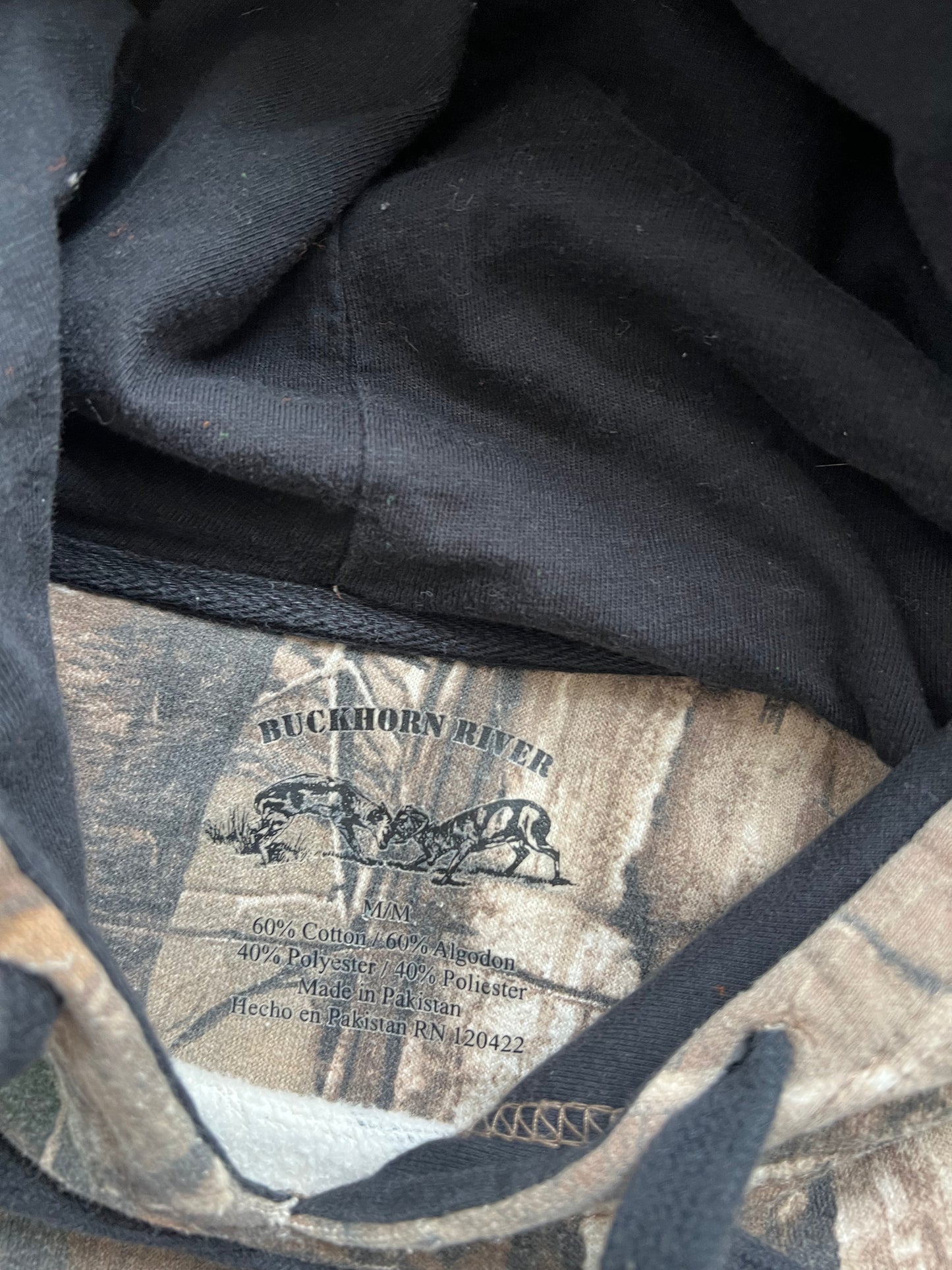 Vintage RealTree Camo Hoodie - M