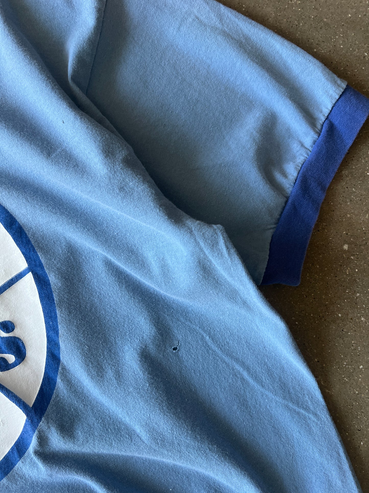 Vintage Sky Blue 76rs Shirt - XL