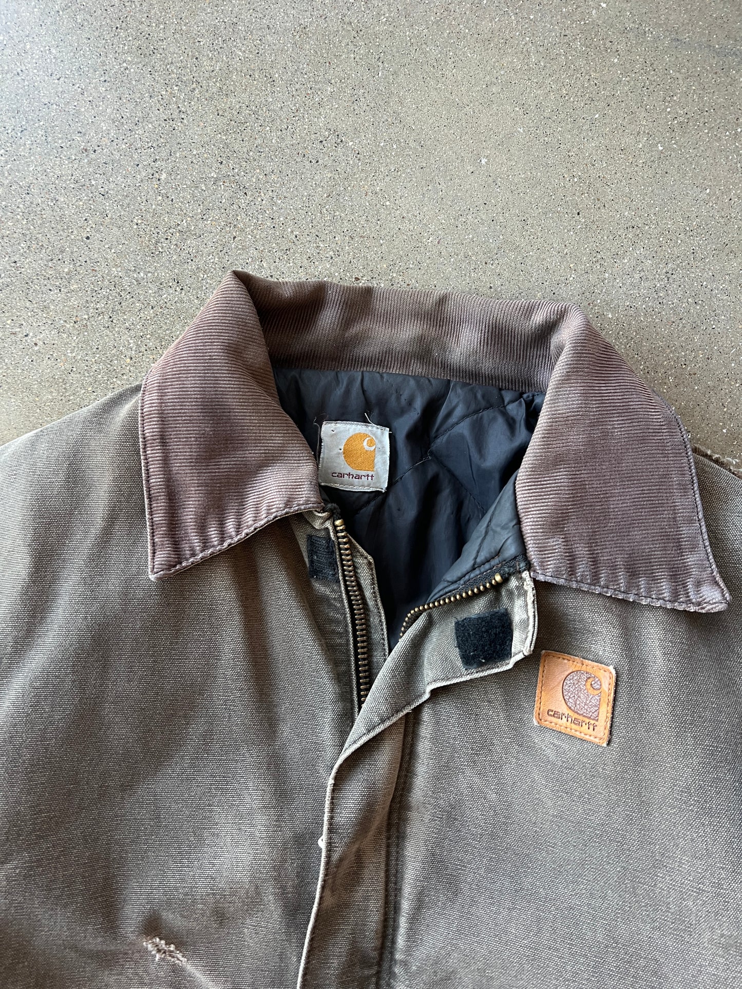 Vintage Faded Brown Carhartt Arctic Jacket - L